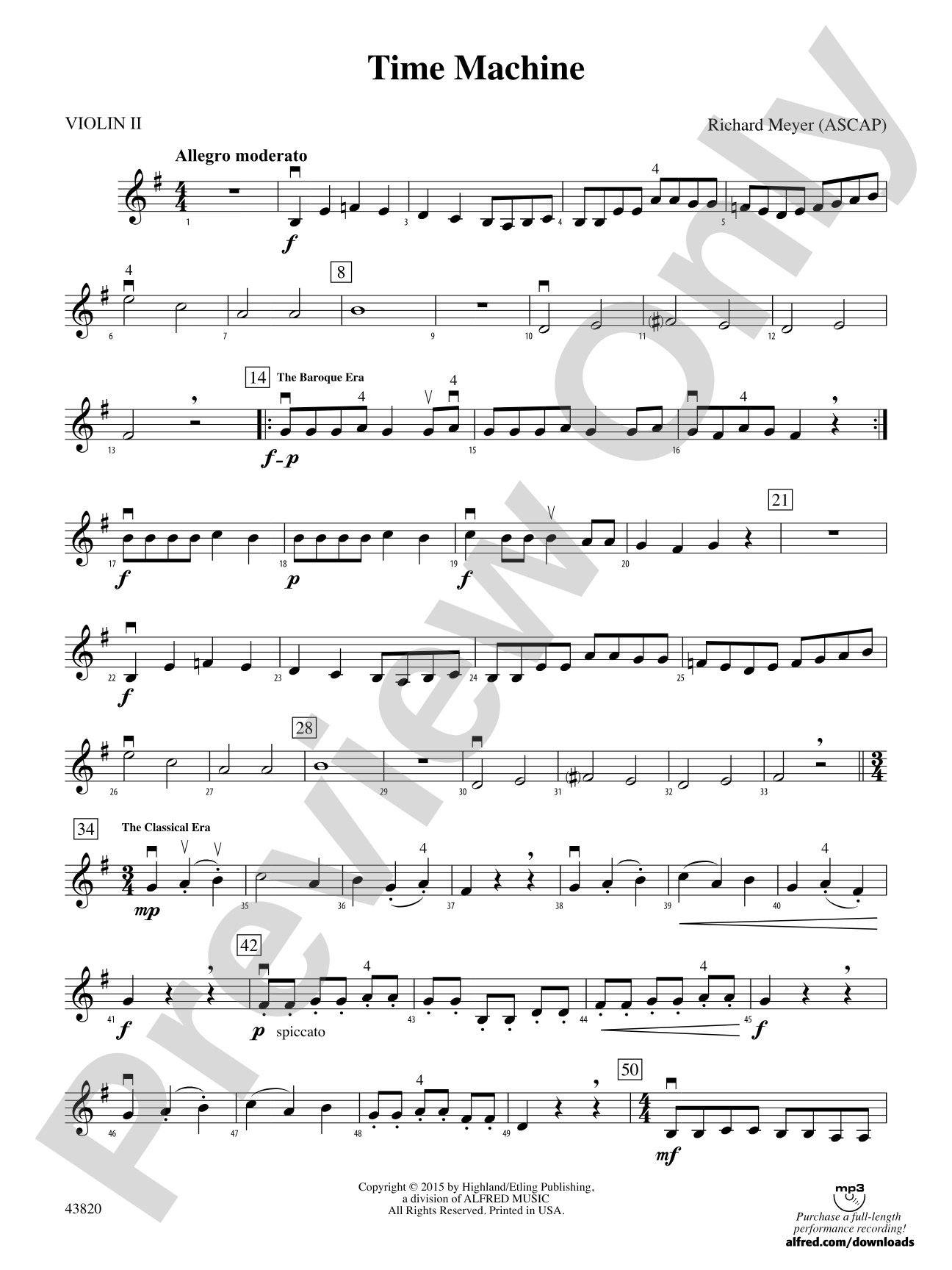 Time Machine: 2nd Violin