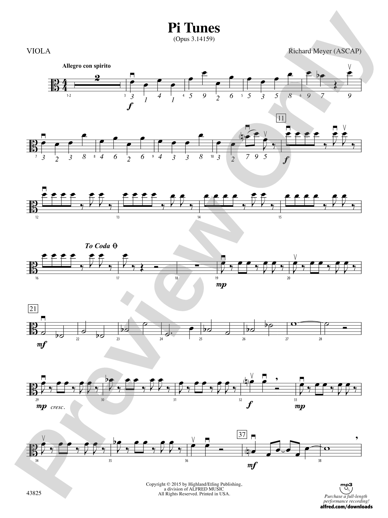 Pi Tunes: Viola