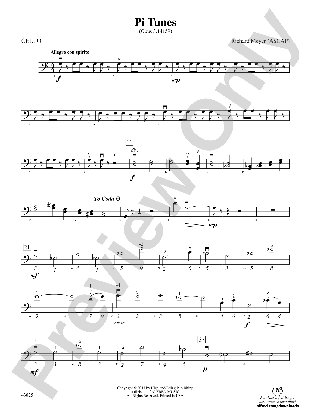 Pi Tunes: Cello