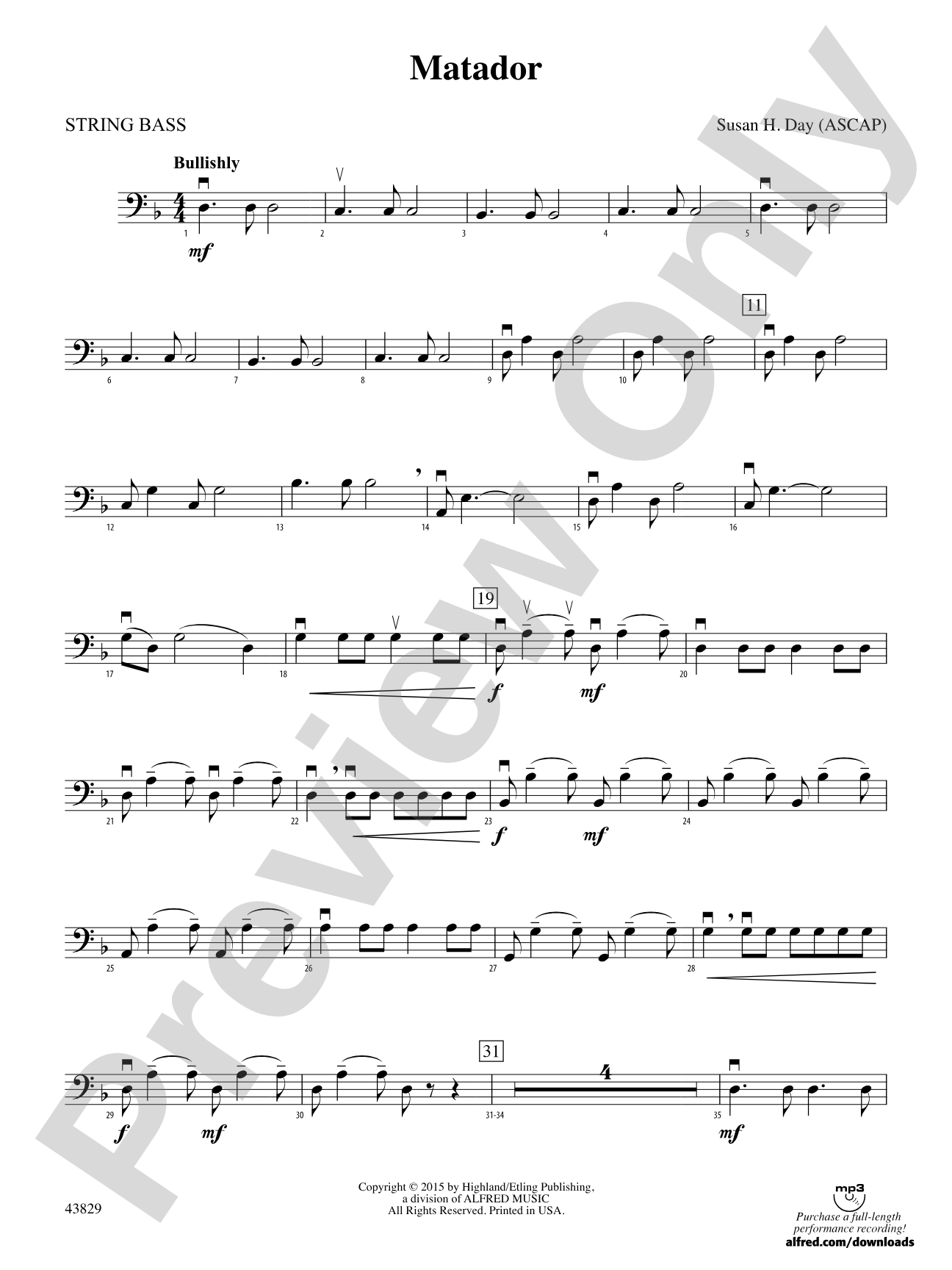 Matador: String Bass