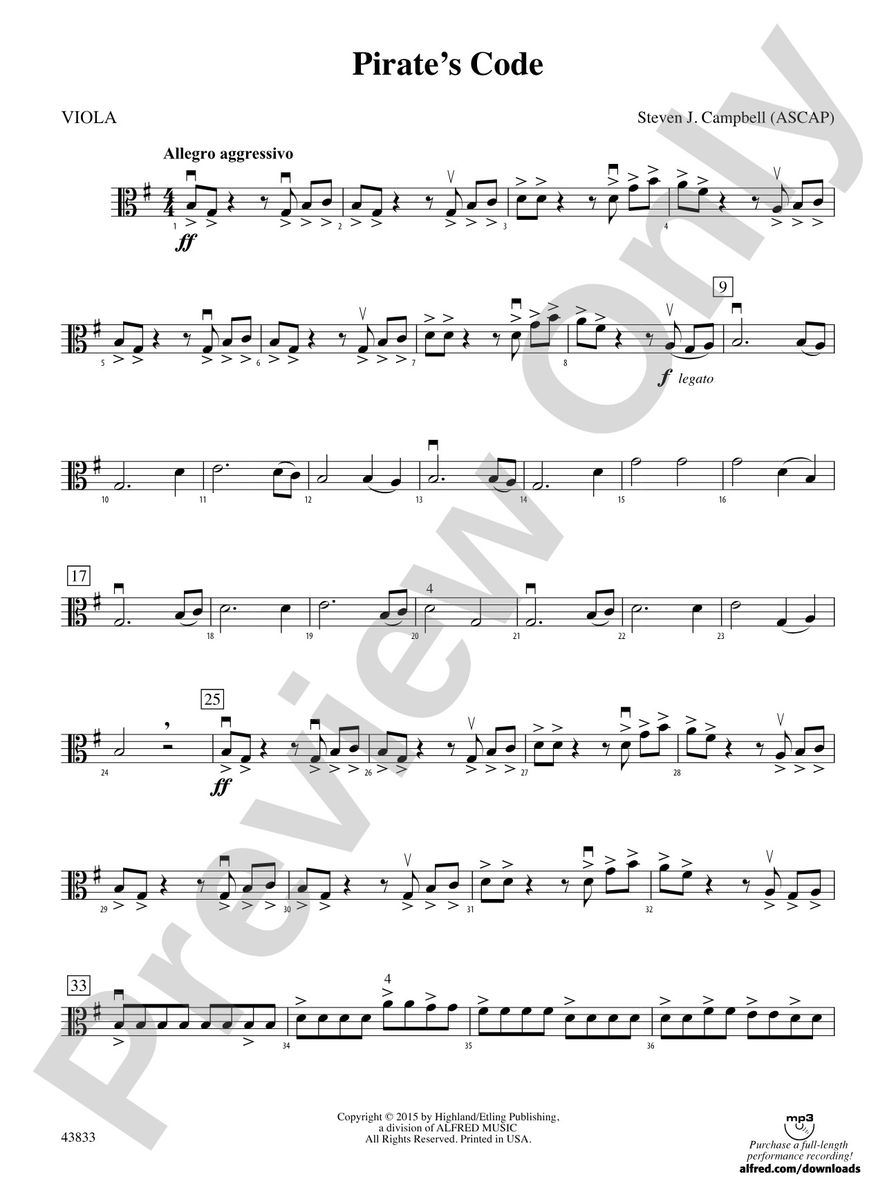 Pirate's Code: Viola