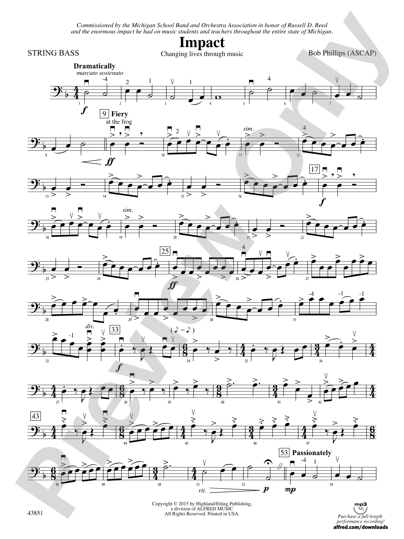Impact: String Bass