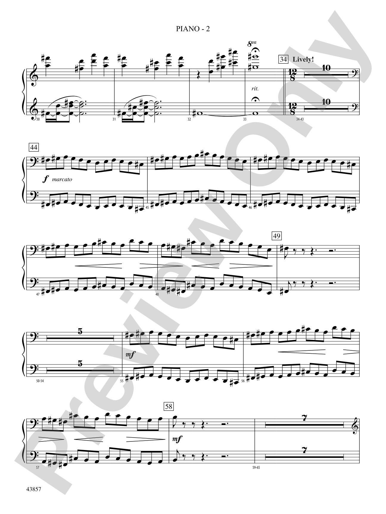 Unconquered: Piano Accompaniment