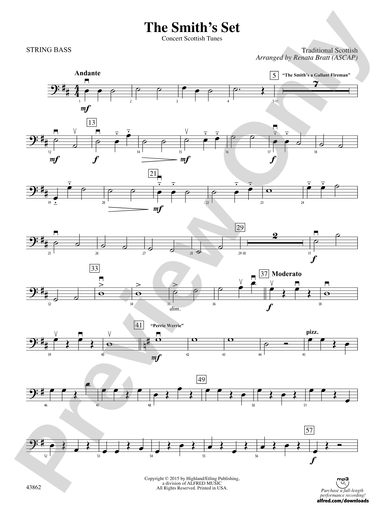 The Smith's Set: String Bass