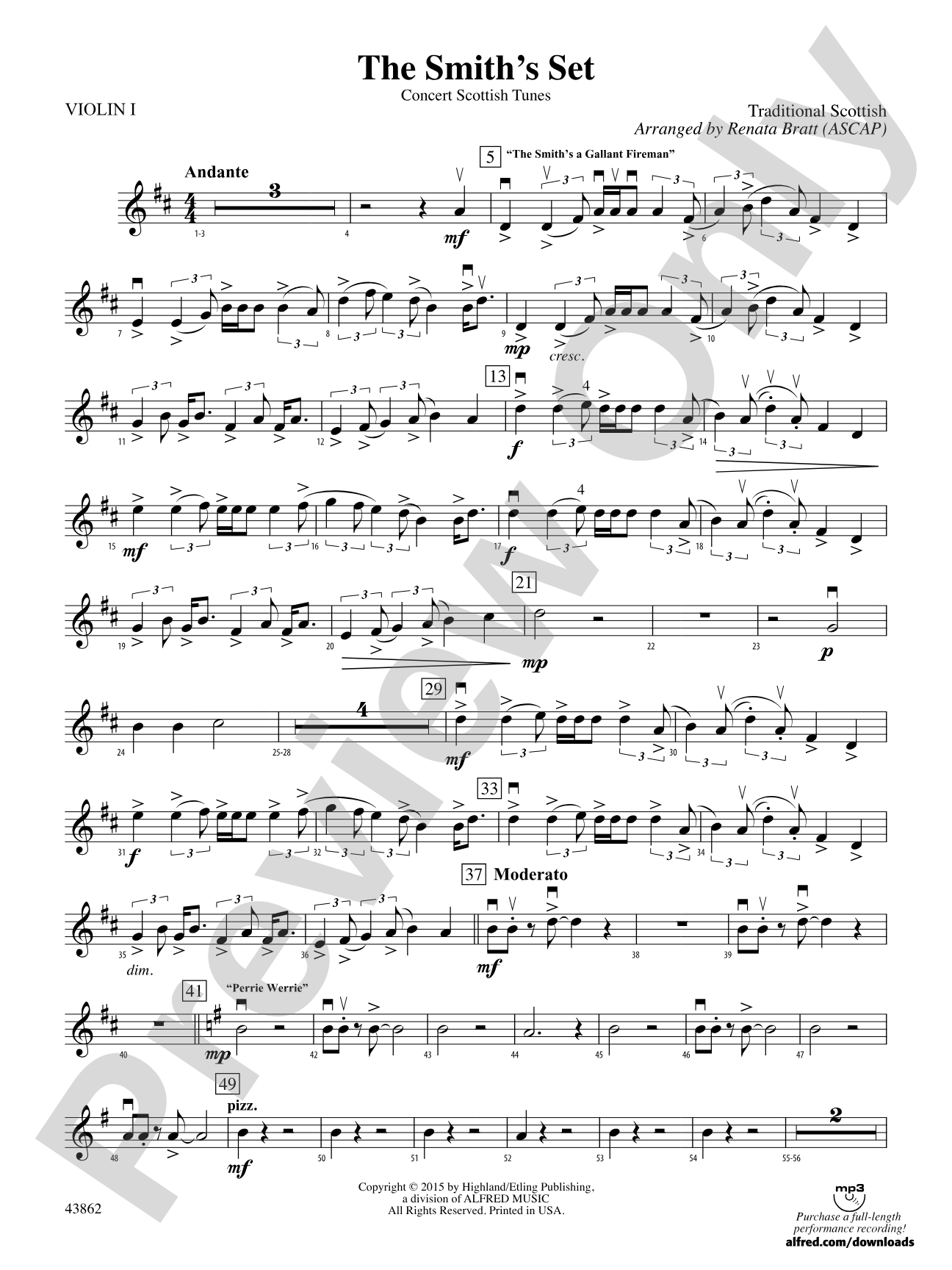The Smith's Set: 1st Violin
