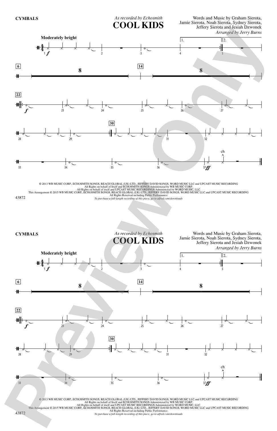 Cool Kids: Cymbals