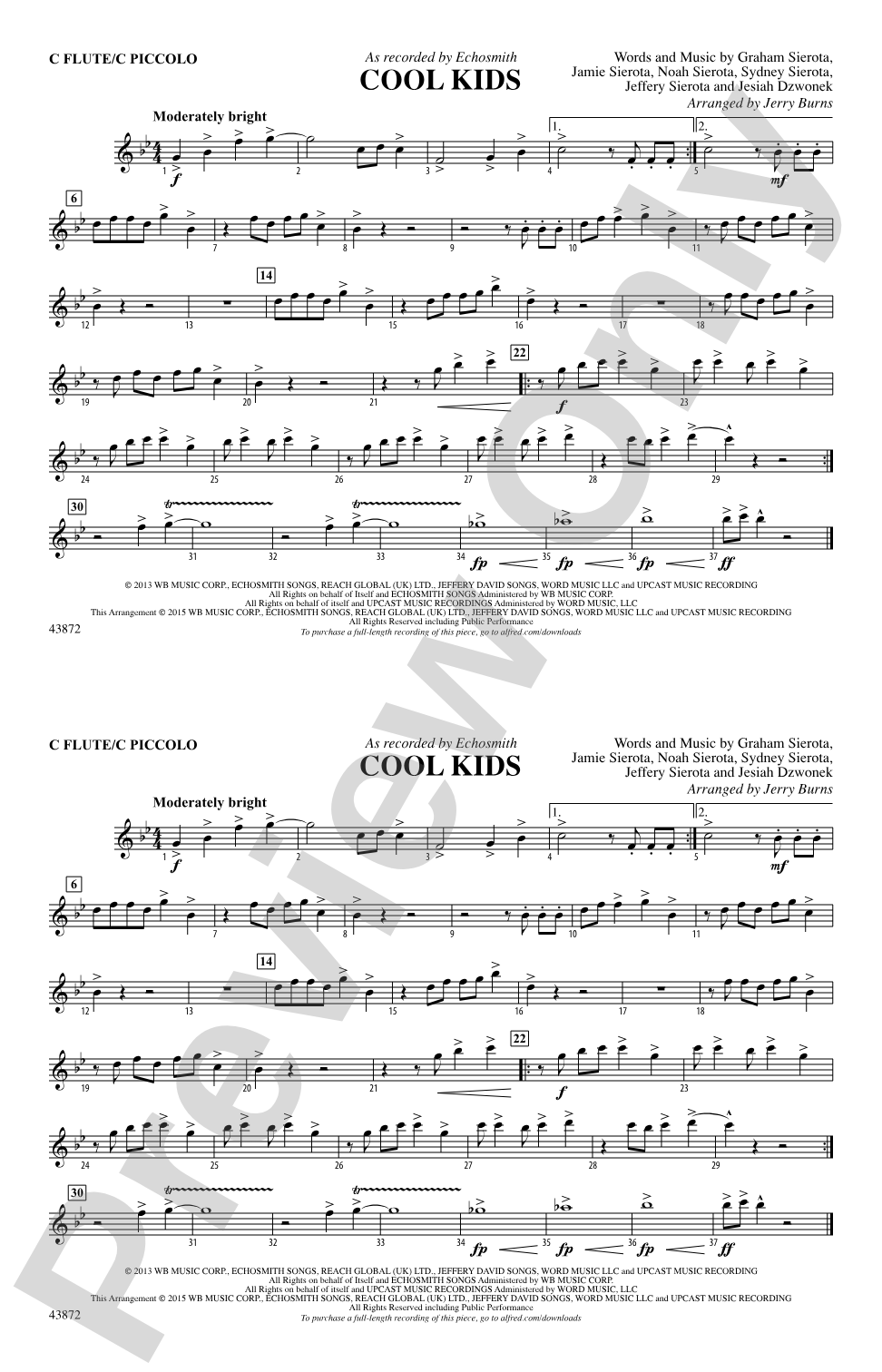 Cool Kids: Flute