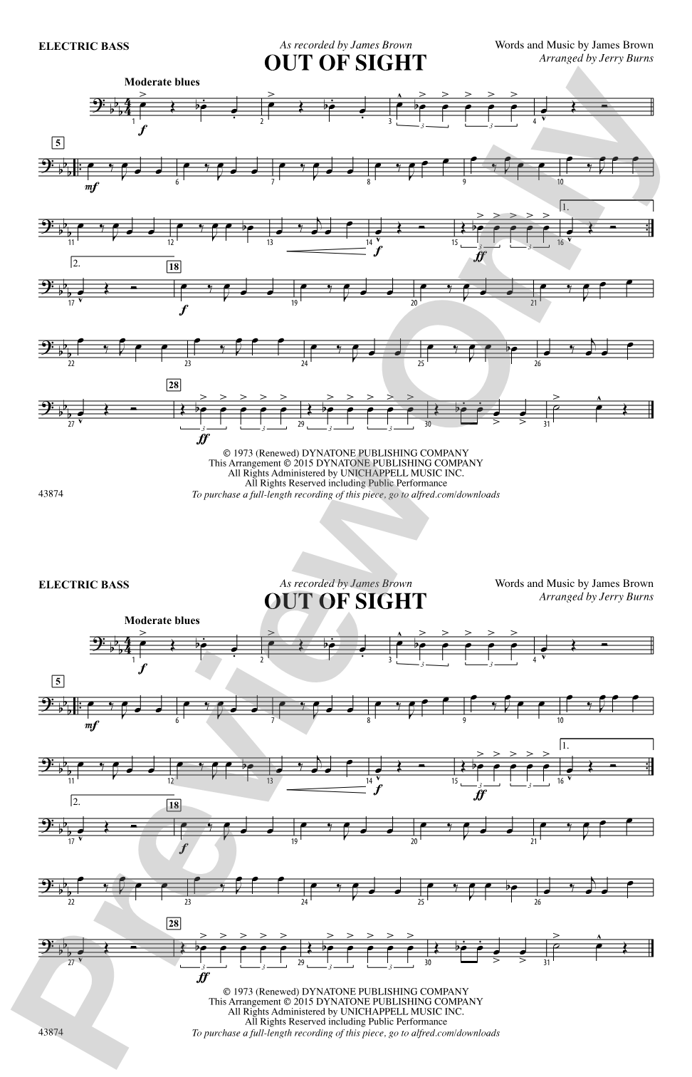 Out of Sight: Electric Bass