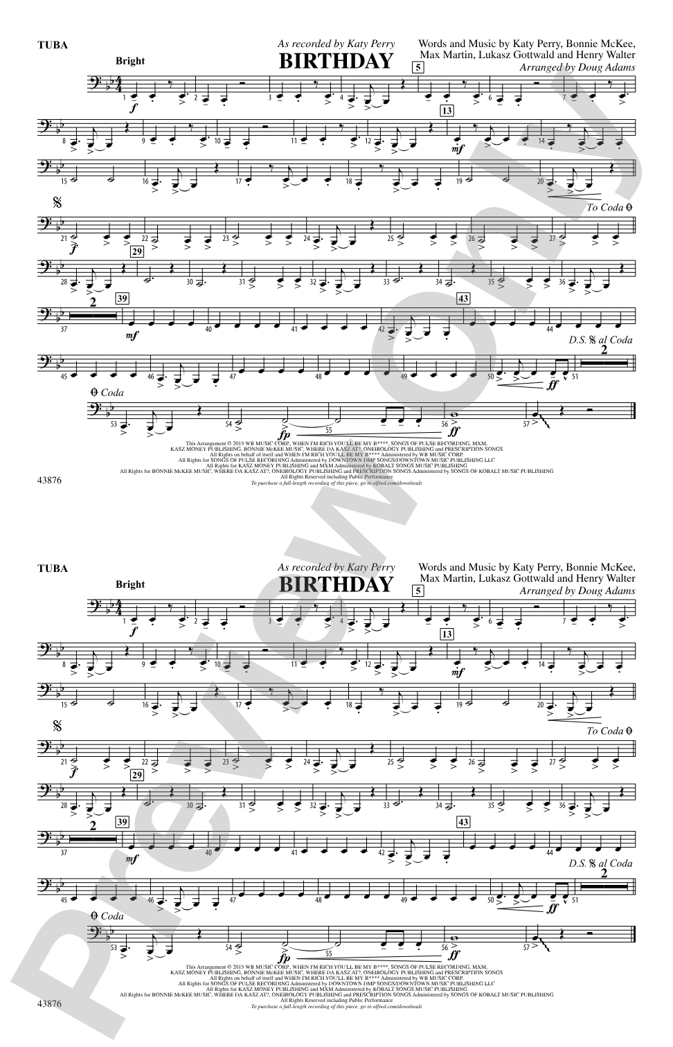 Birthday: Tuba