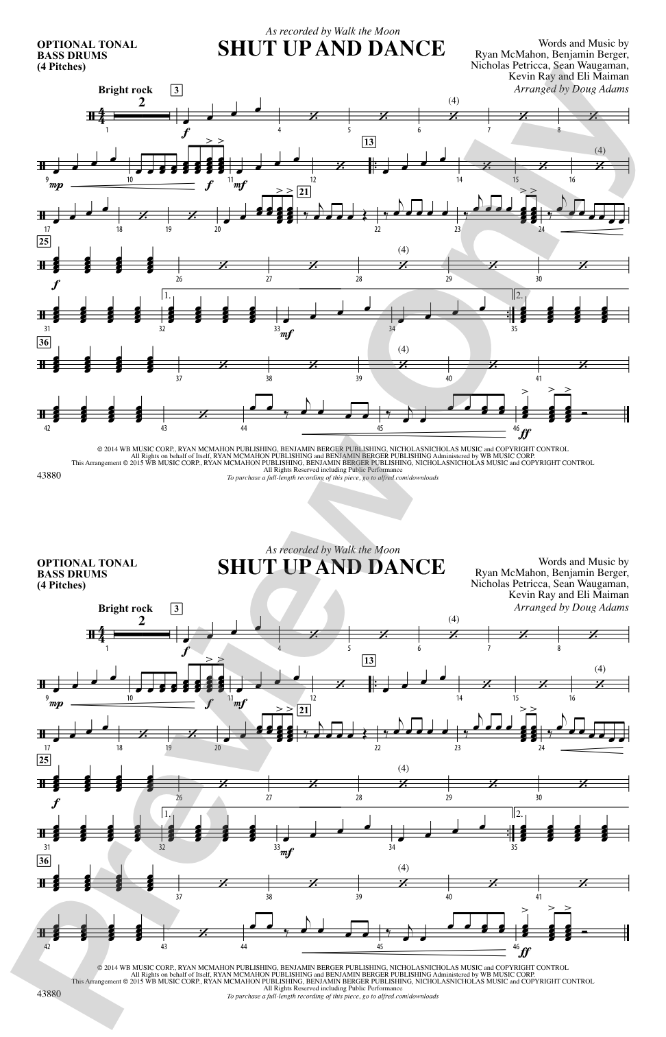 Shut Up and Dance: Tonal Bass Drum