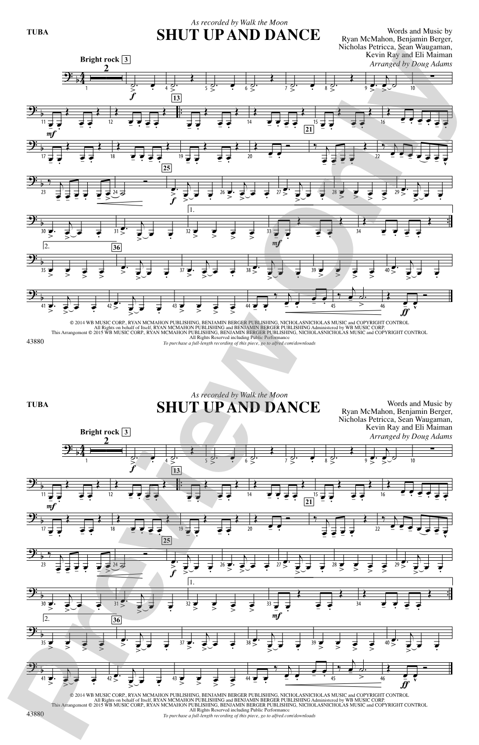 Shut Up and Dance: Tuba