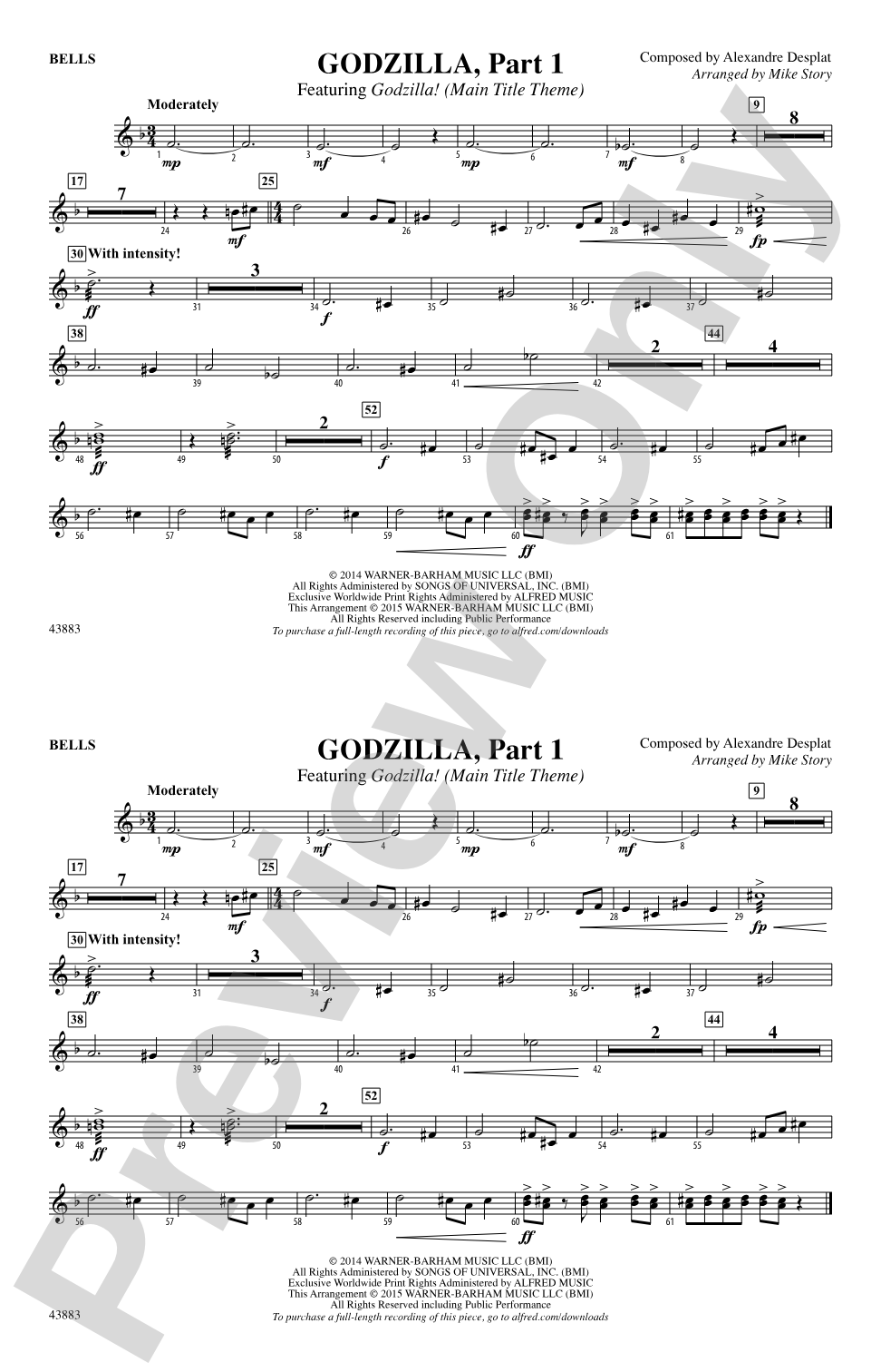 Godzilla, Part 1: Bells