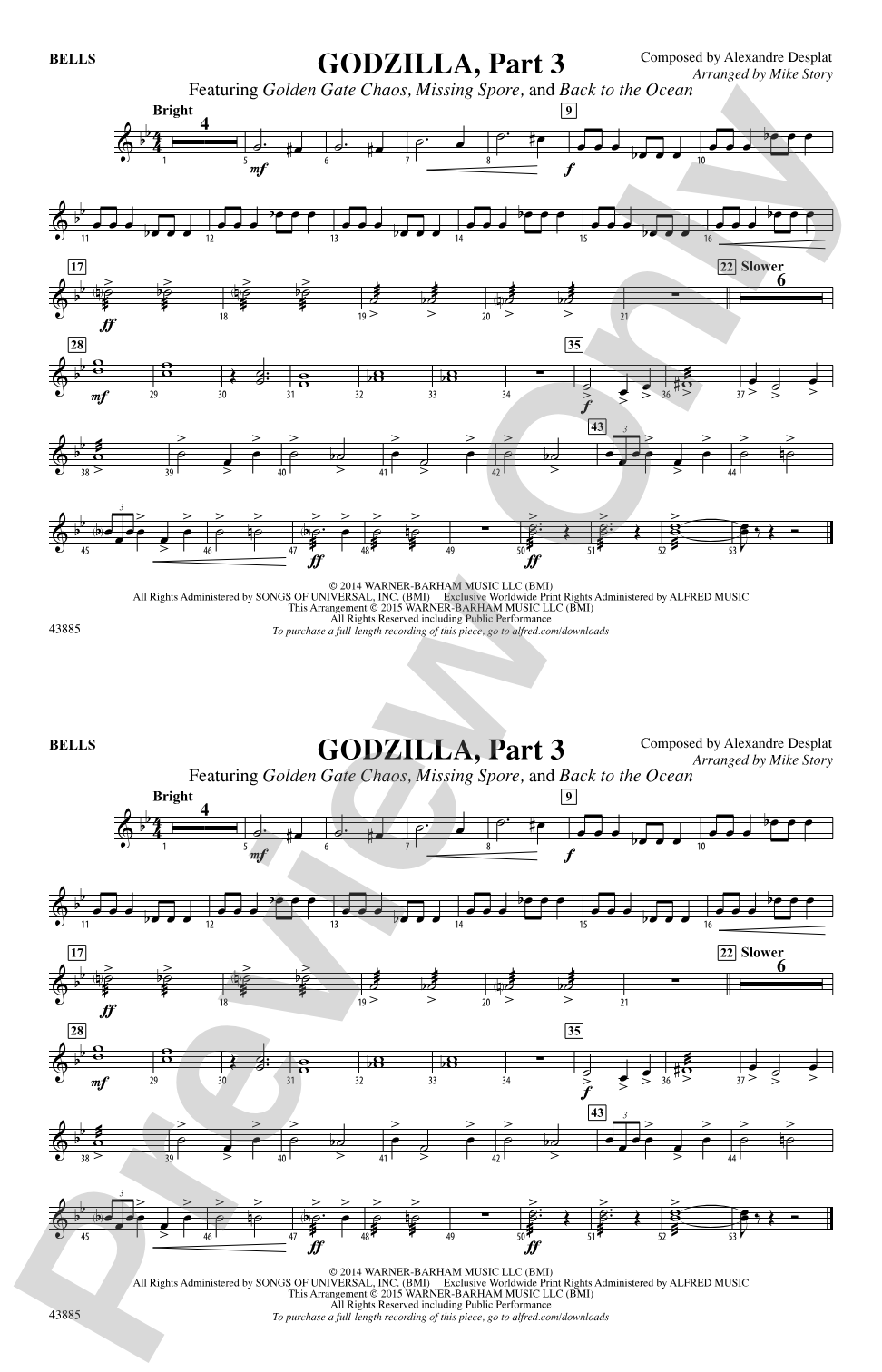 Godzilla, Part 3: Bells