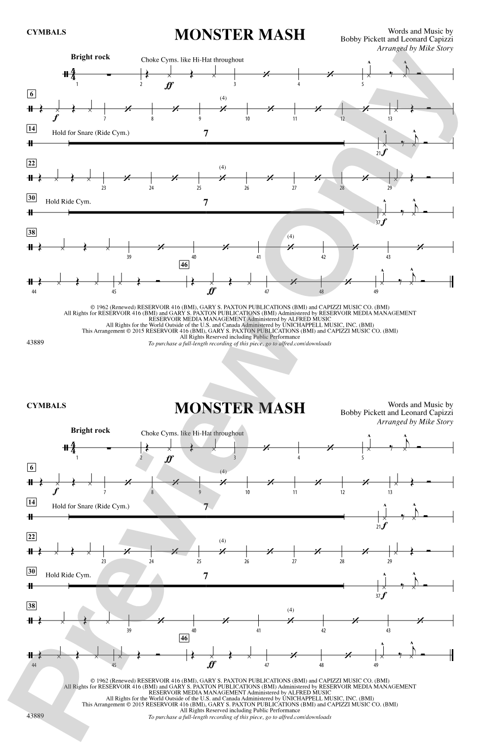 Monster Mash: Cymbals