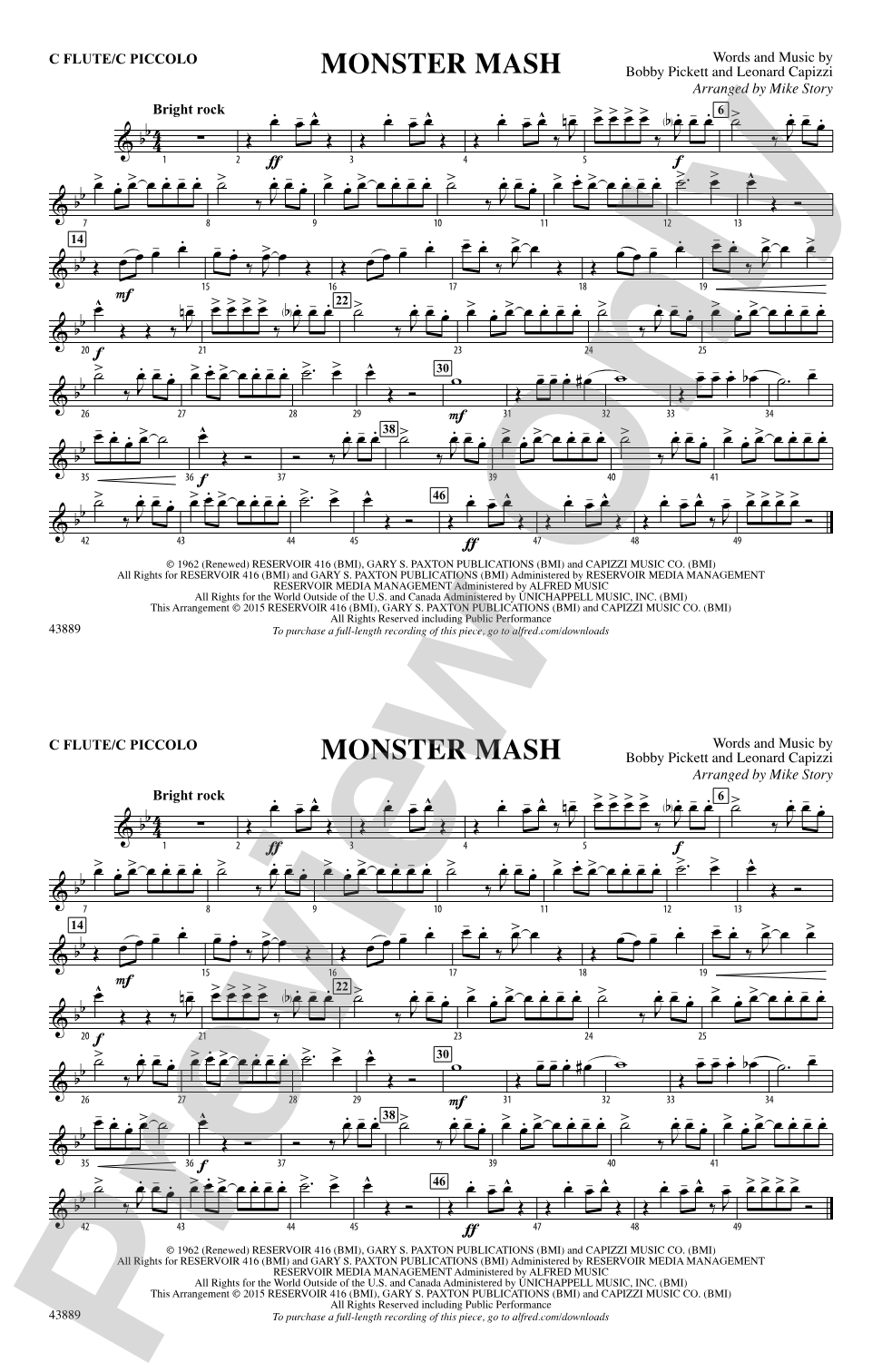 Monster Mash: Flute