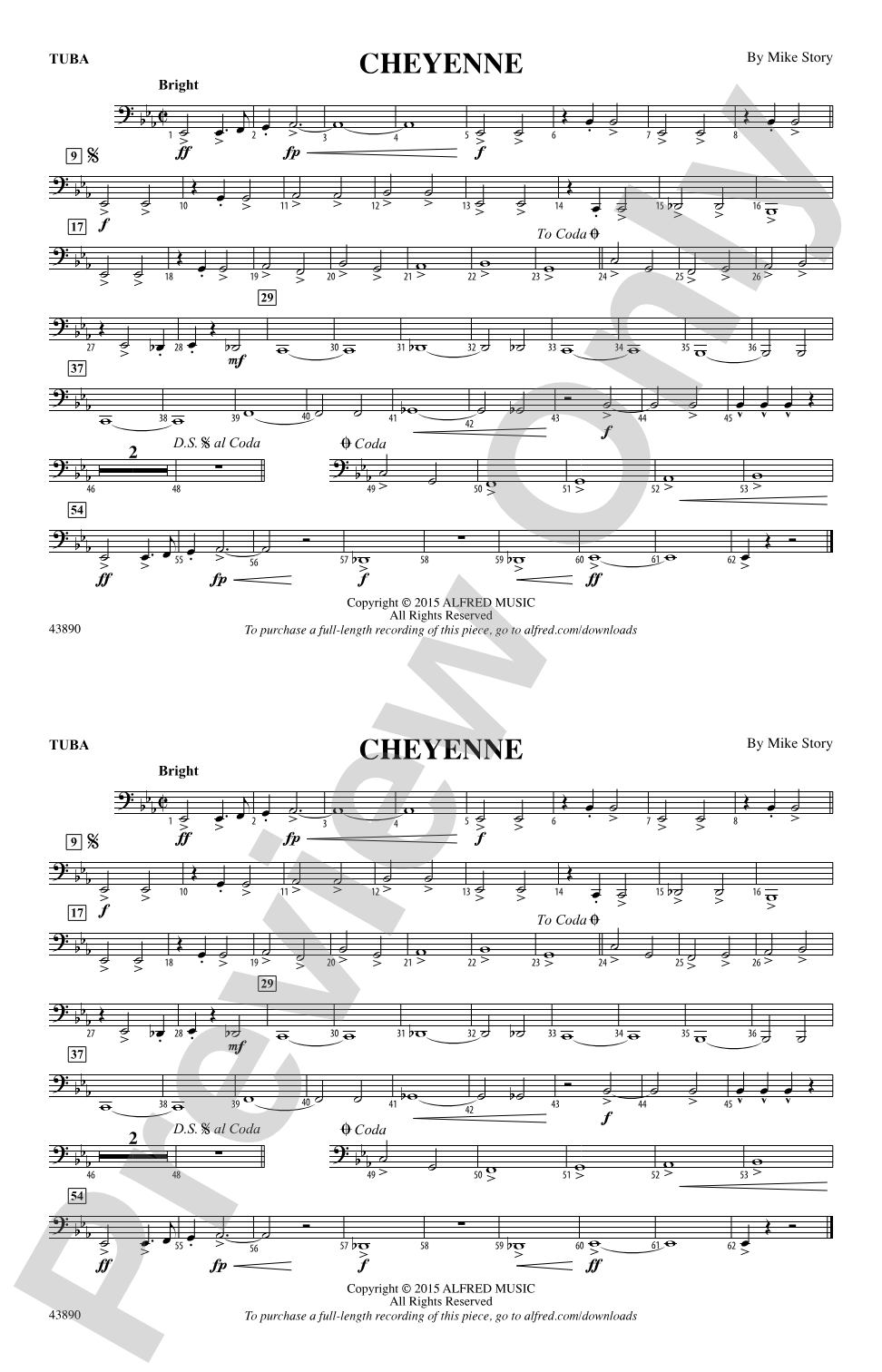Cheyenne: Tuba
