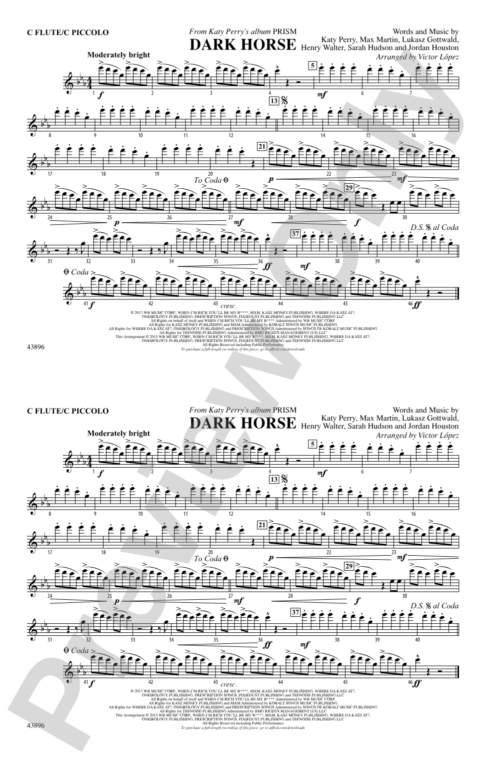 Dark Horse: Flute
