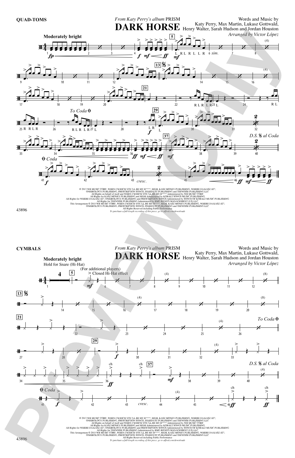 Dark Horse: Quad-Toms