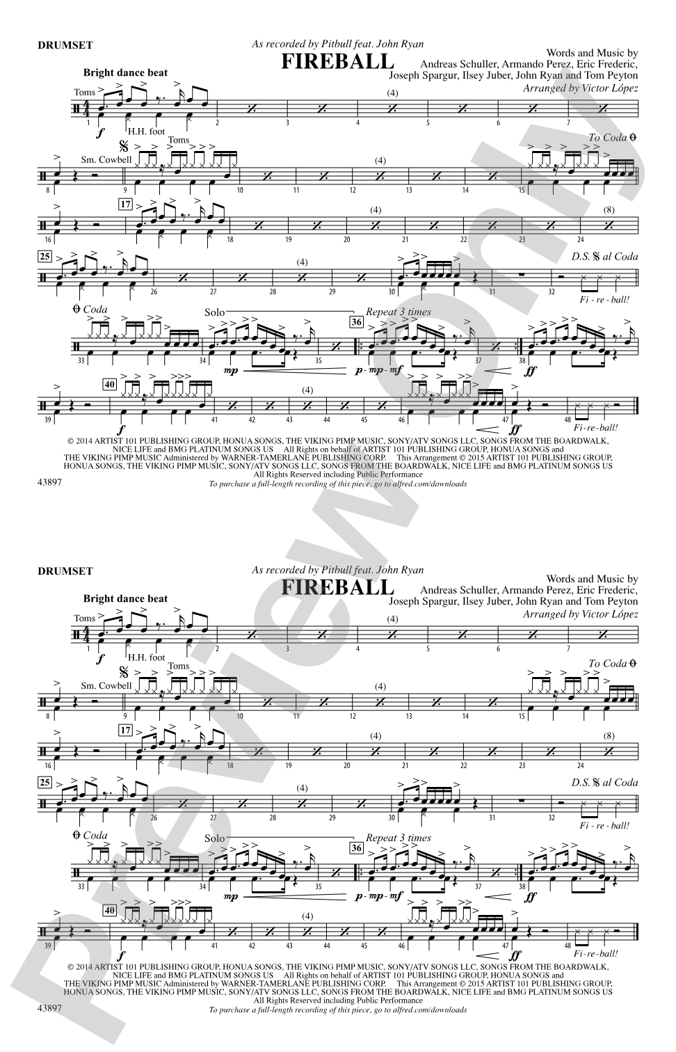 Fireball: Drums