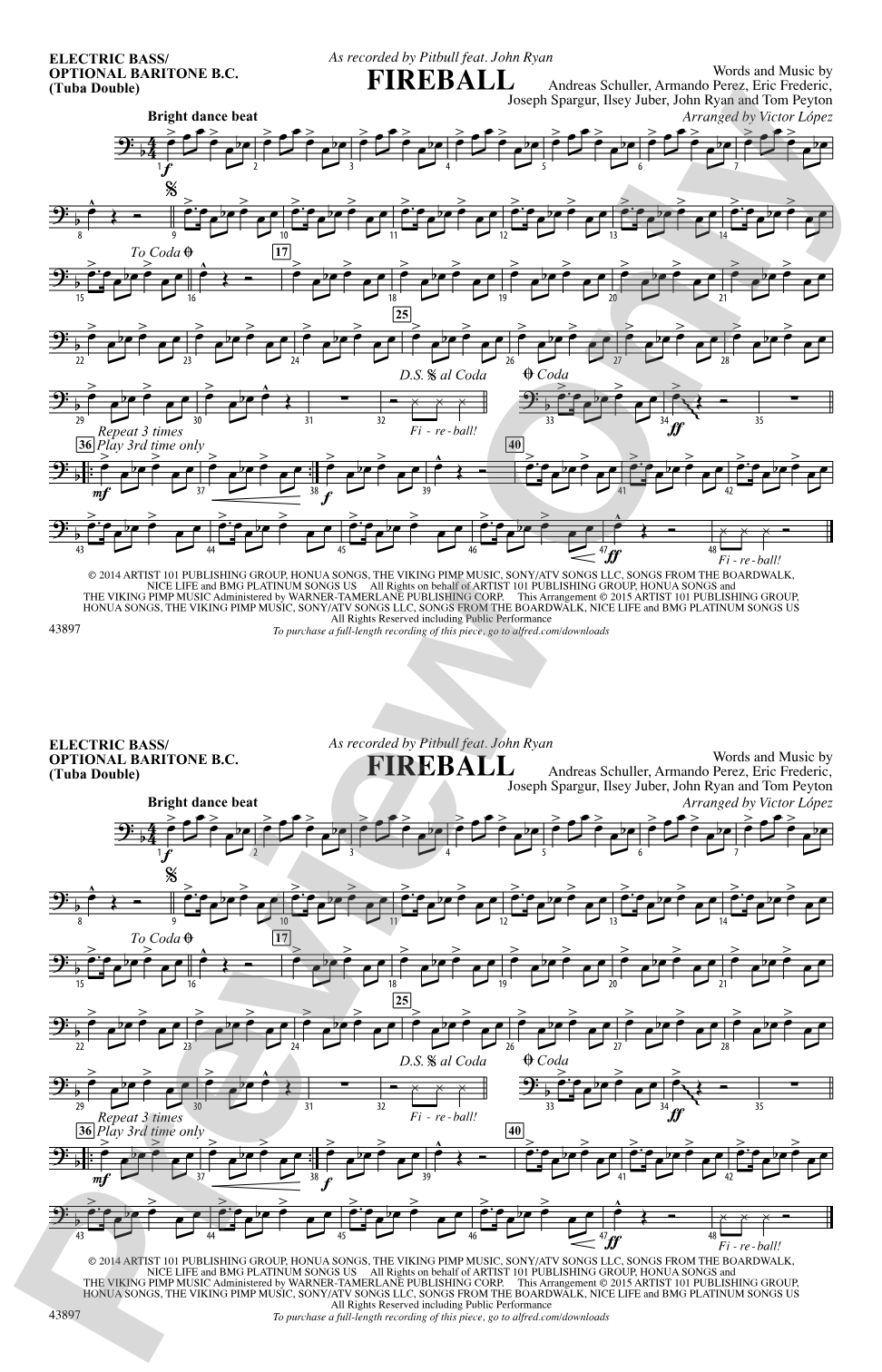 Fireball: Electric Bass