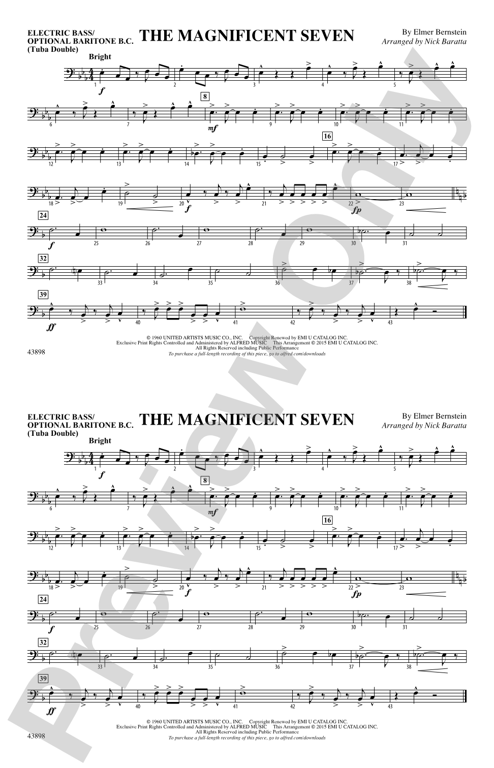 The Magnificent Seven: Electric Bass