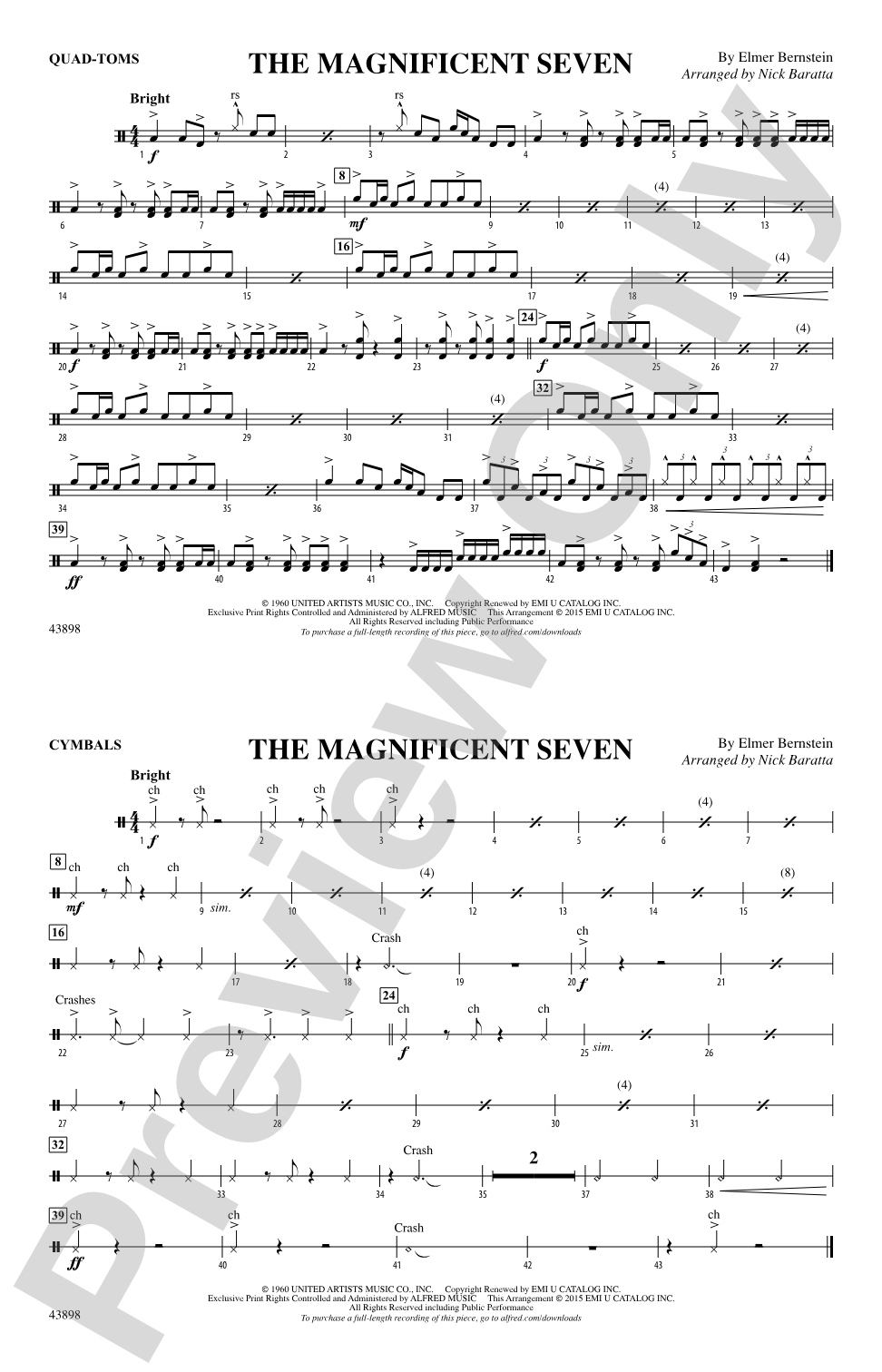 The Magnificent Seven: Quad-Toms