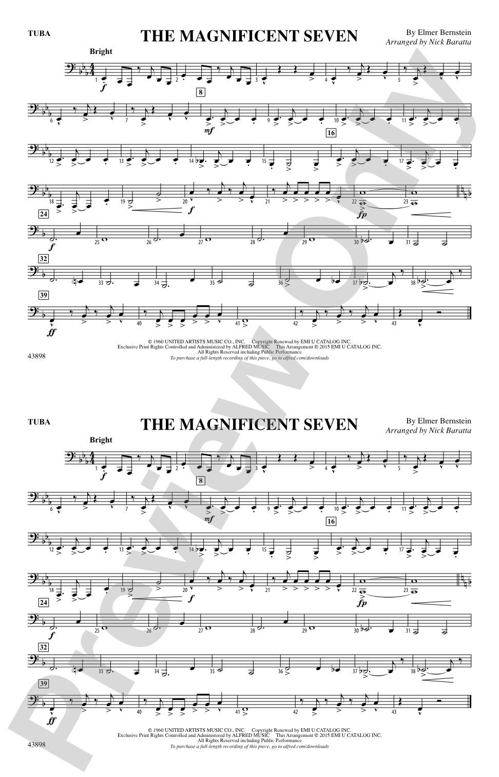 The Magnificent Seven: Tuba
