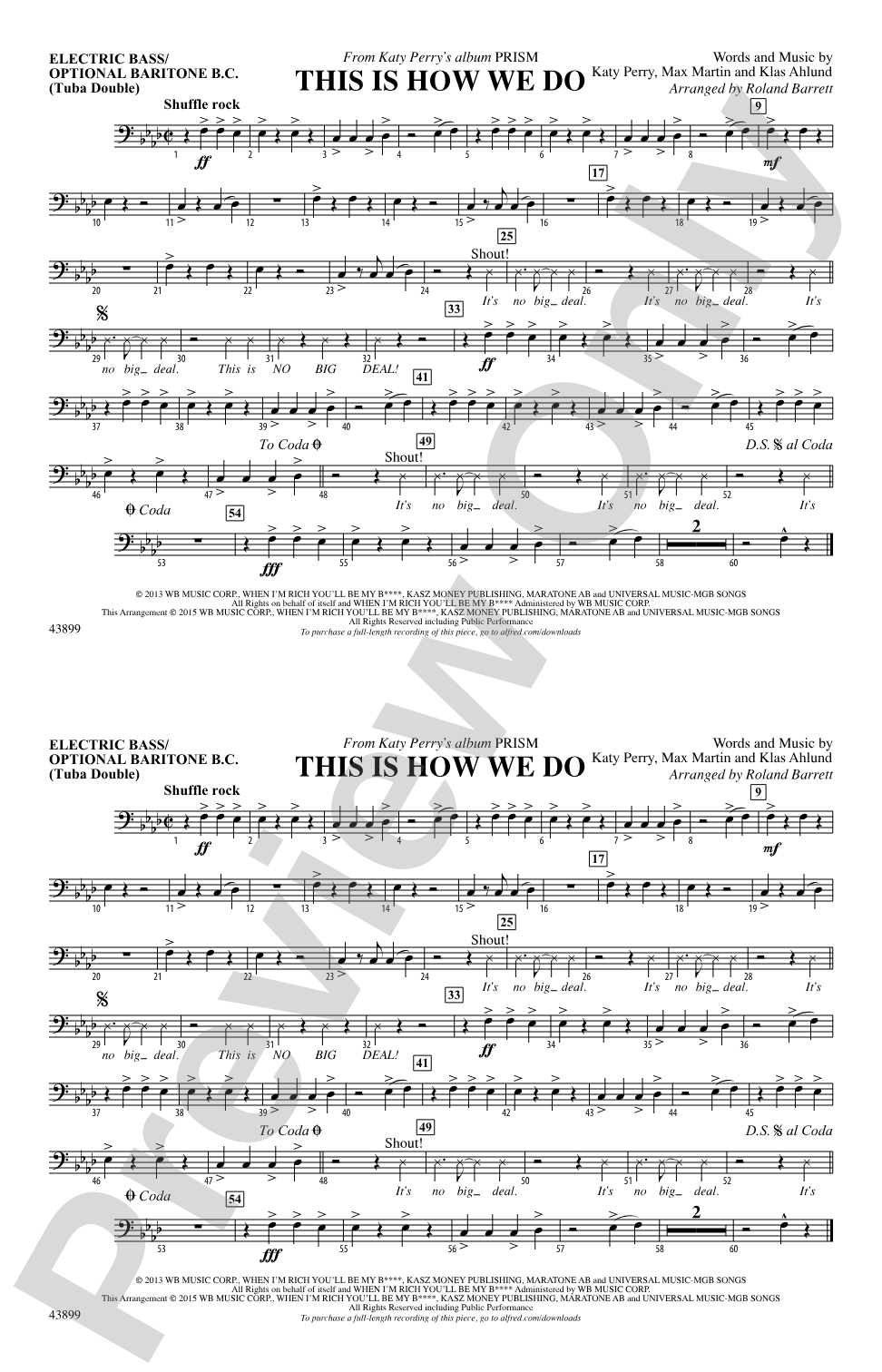 This Is How We Do: Electric Bass