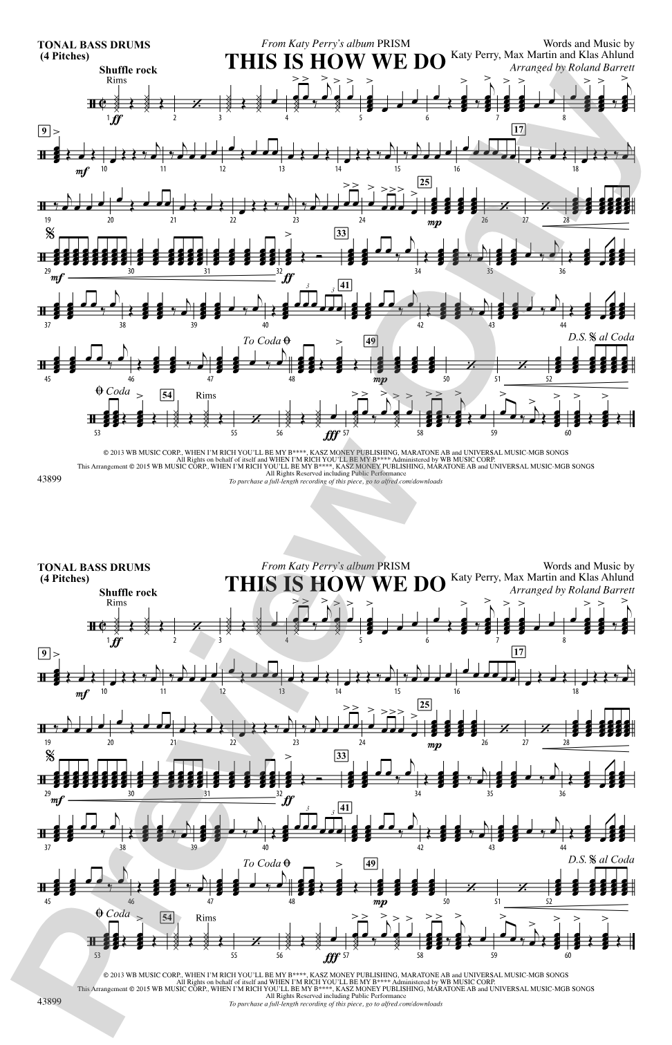 This Is How We Do: Tonal Bass Drum