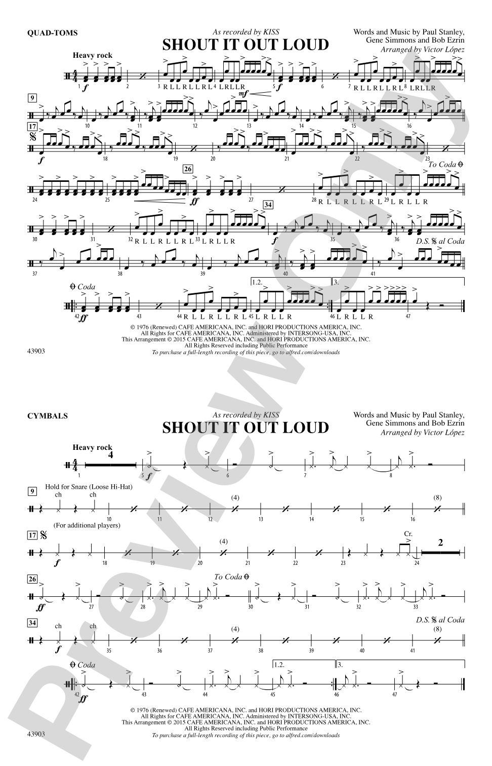 Shout It Out Loud: Quad-Toms
