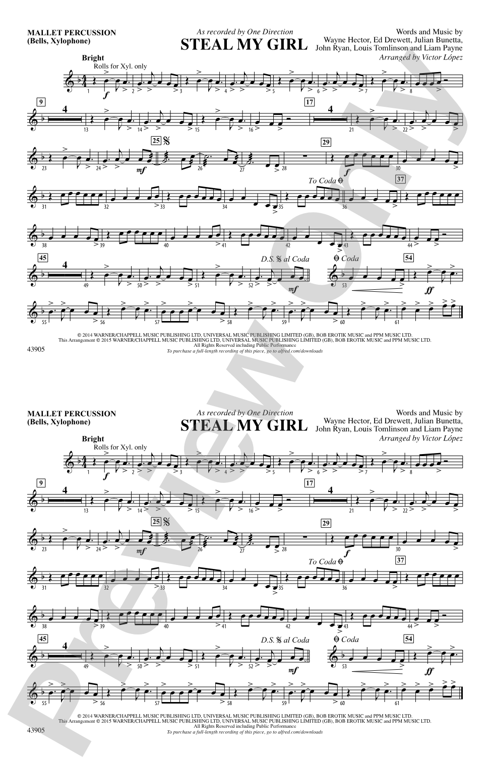 Steal My Girl: Mallets
