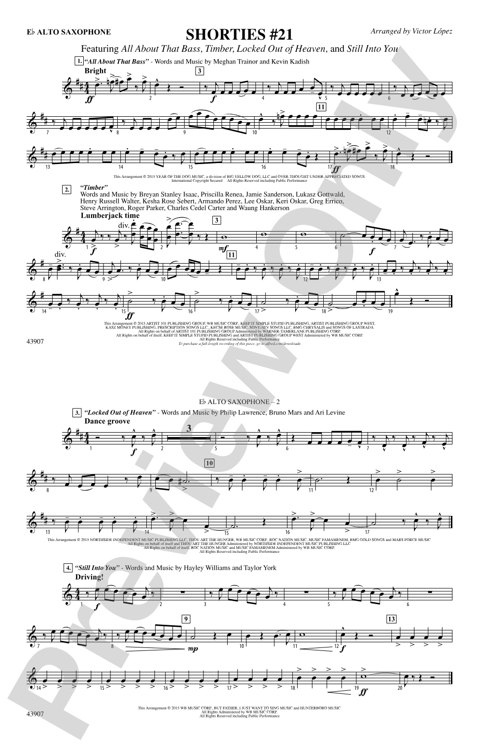 Shorties #21: E-flat Alto Saxophone