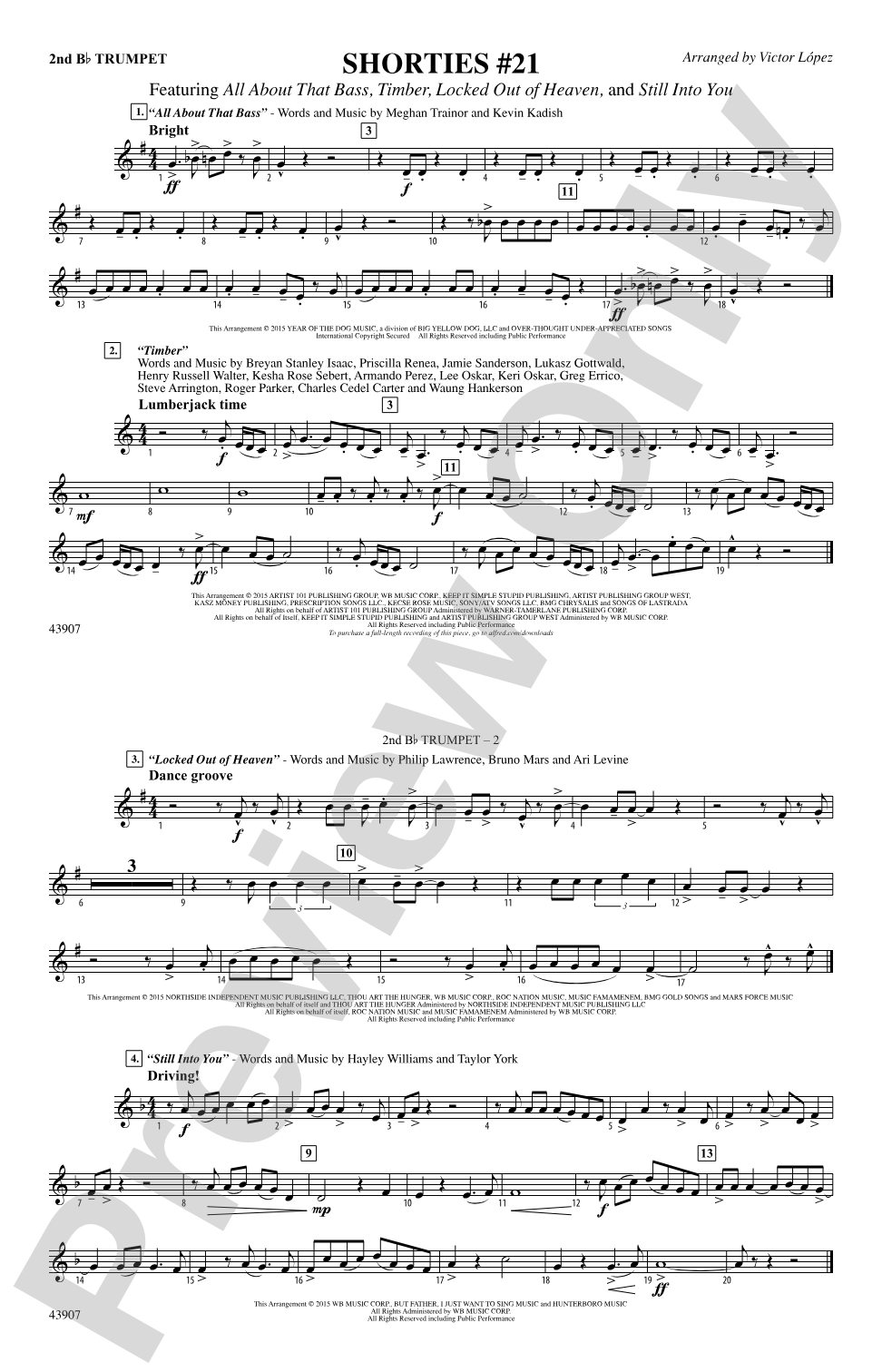 Shorties #21: 2nd B-flat Trumpet