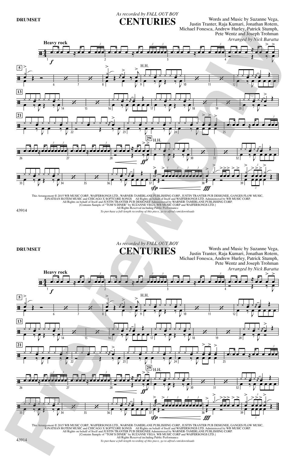 Centuries: Drums