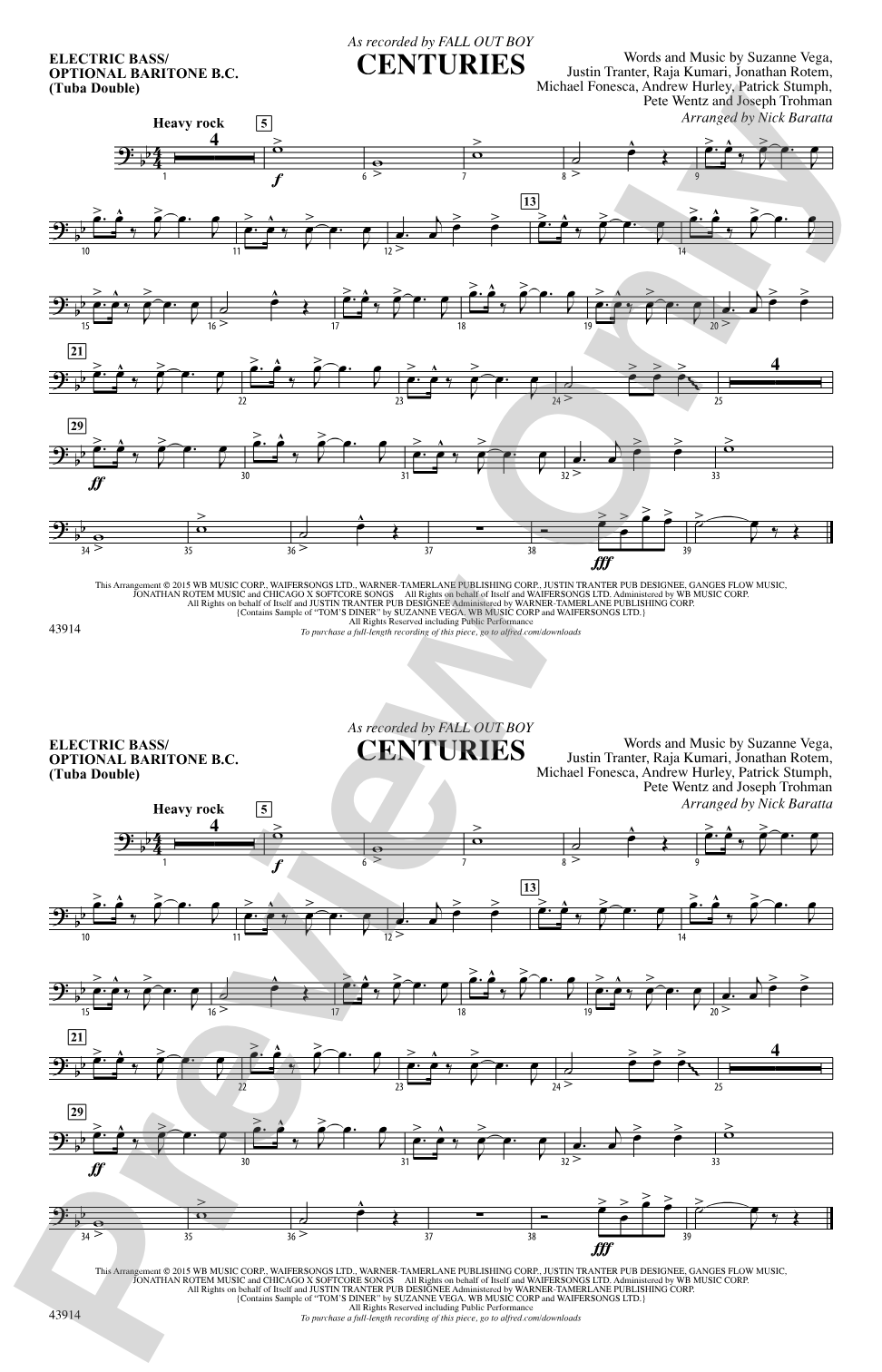 Centuries: Electric Bass
