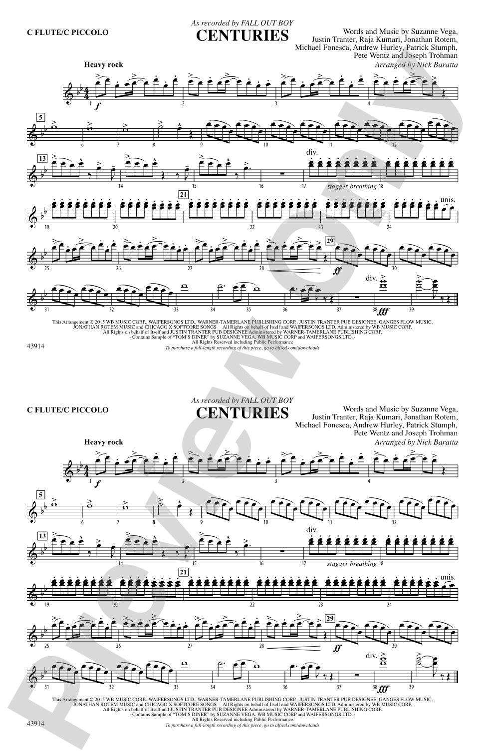 Centuries: Flute