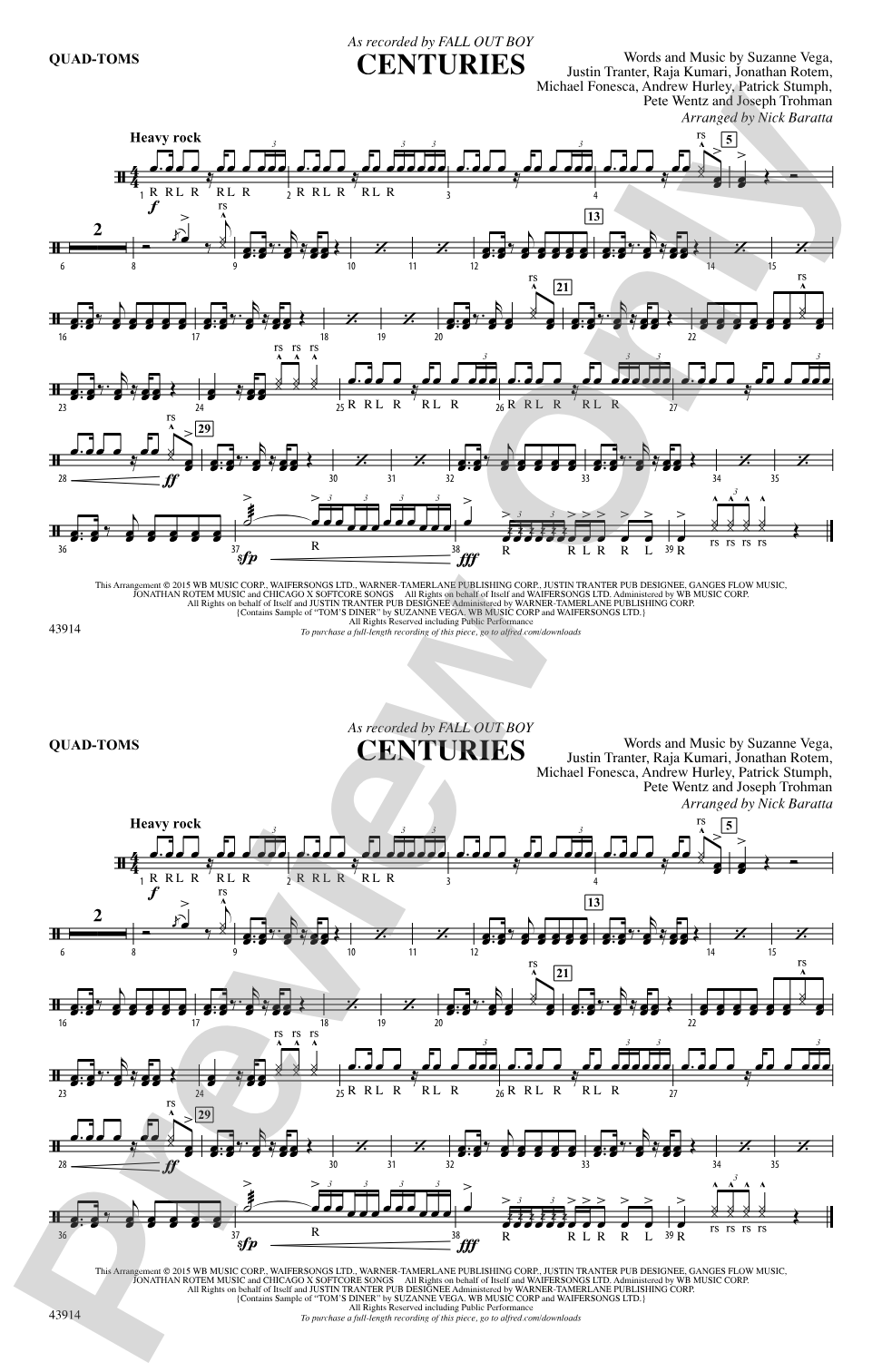 Centuries: Quad-Toms