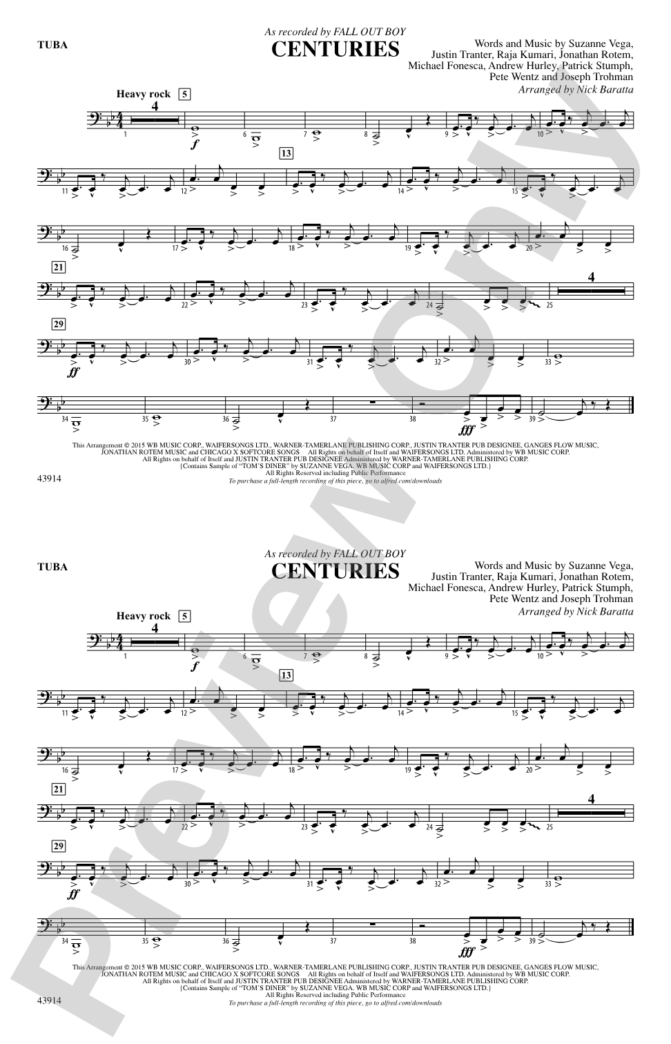 Centuries: Tuba