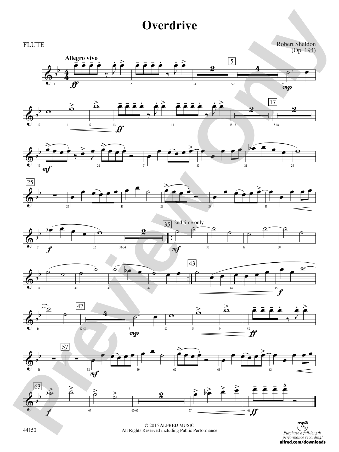 Overdrive: Flute