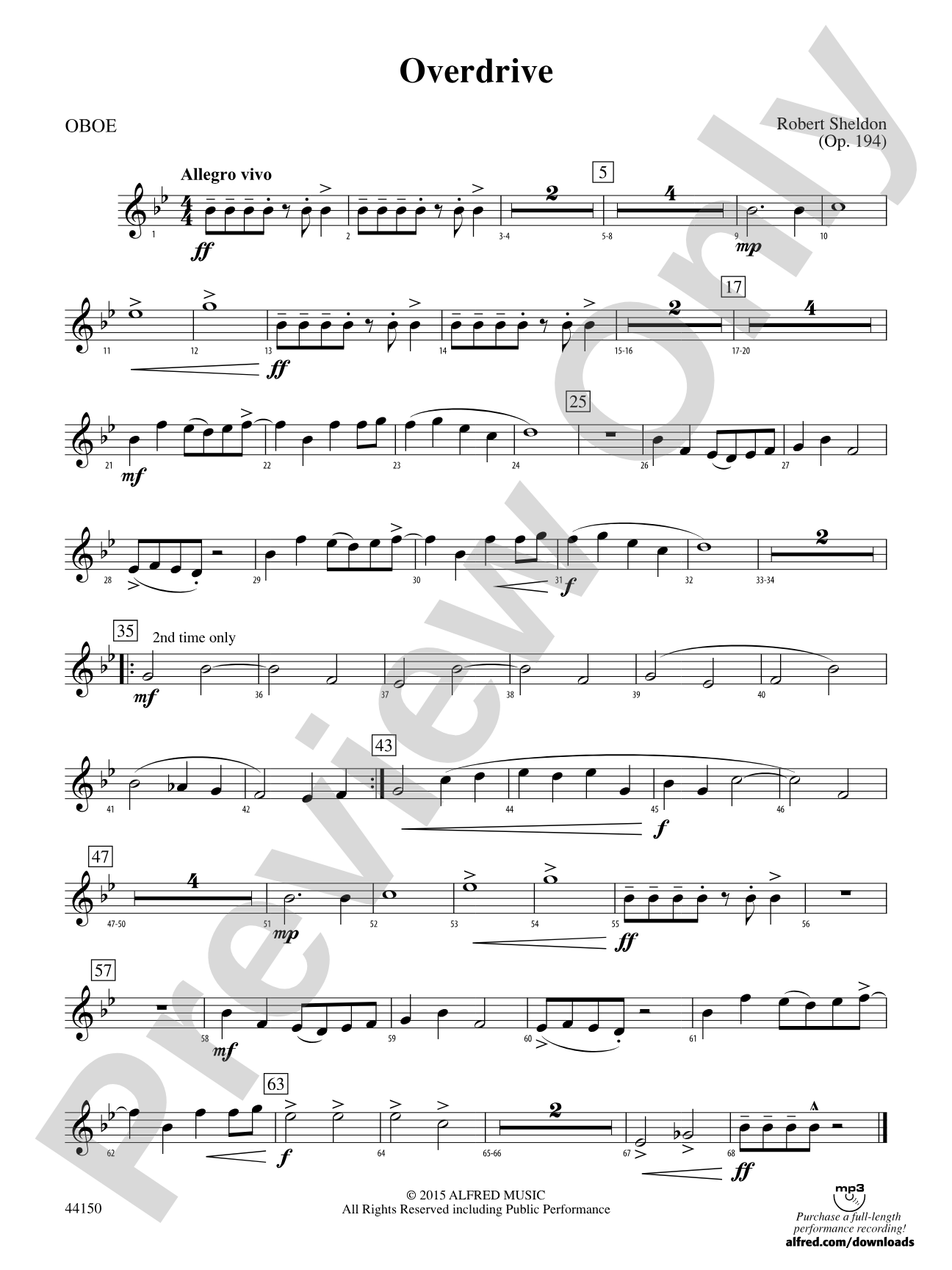 Overdrive: Oboe