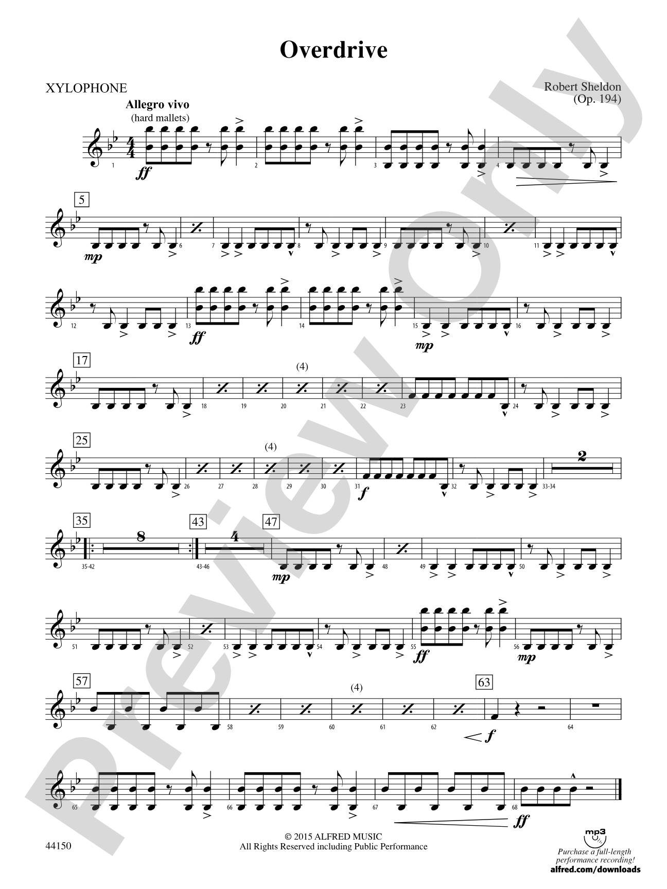 Overdrive: Xylophone