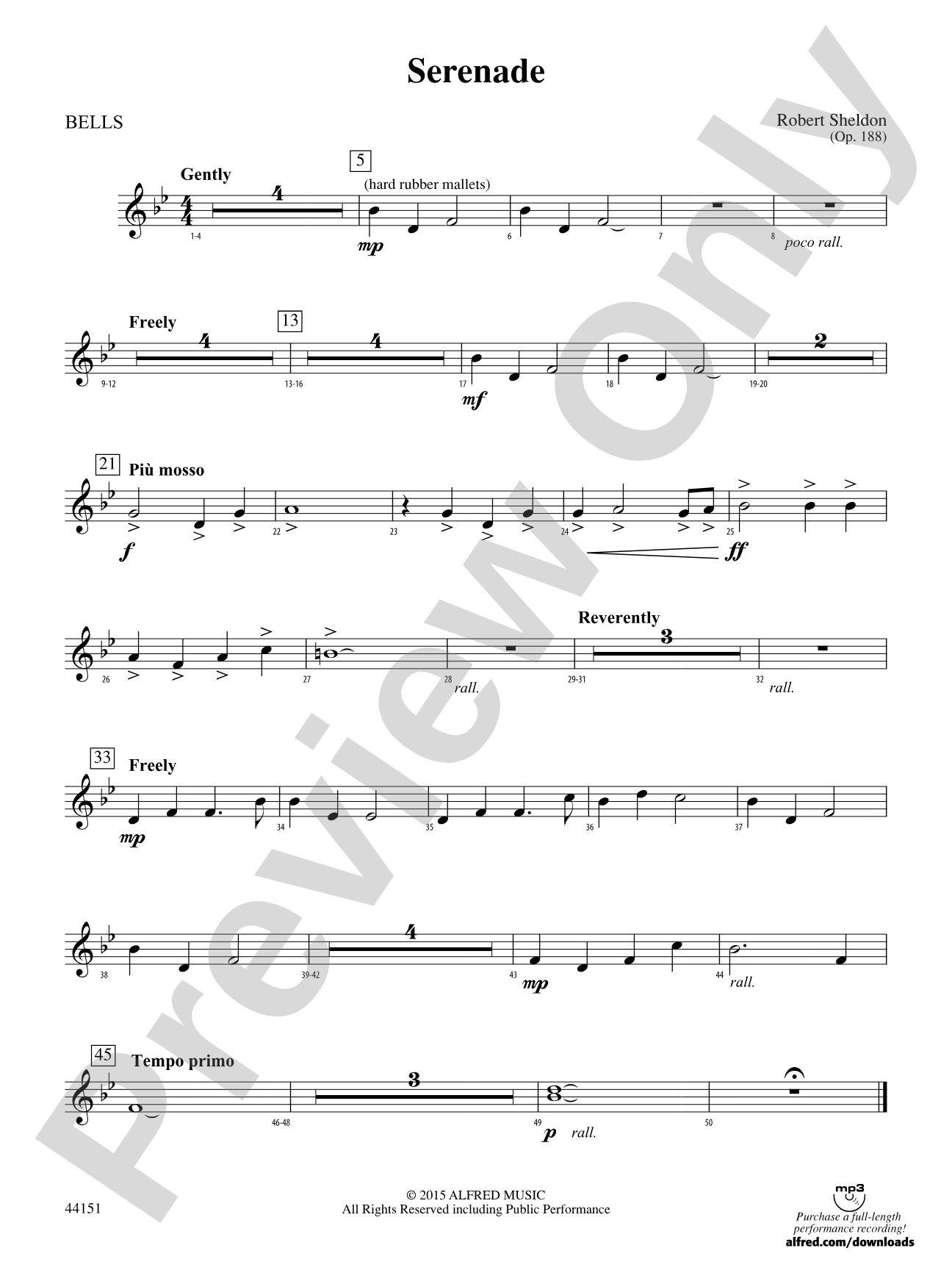 Serenade: Bells