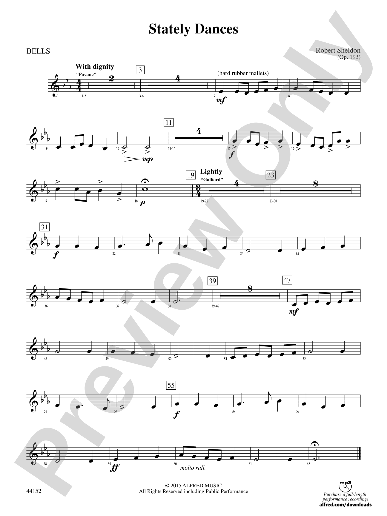 Stately Dances: Bells