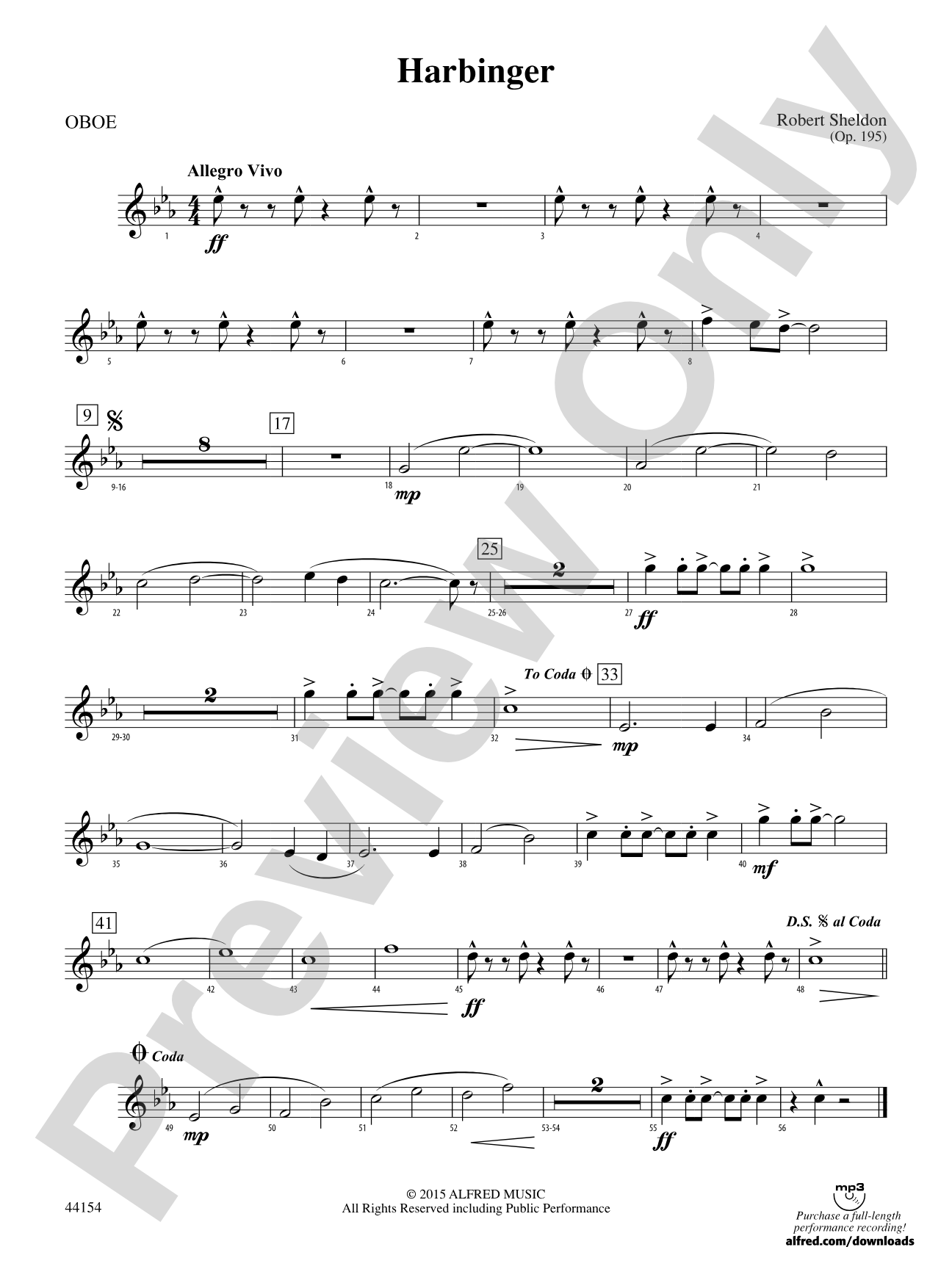 Harbinger: Oboe
