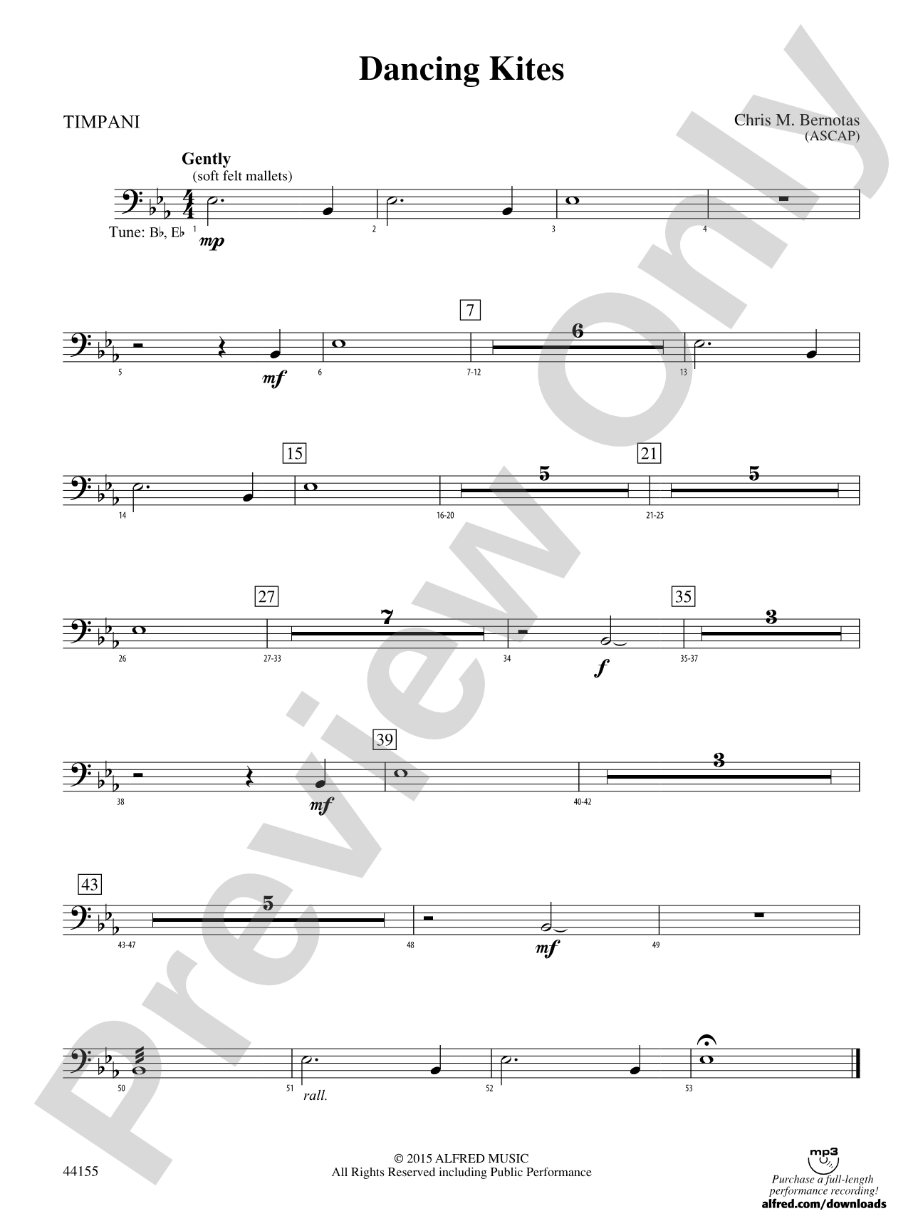 Dancing Kites: Timpani
