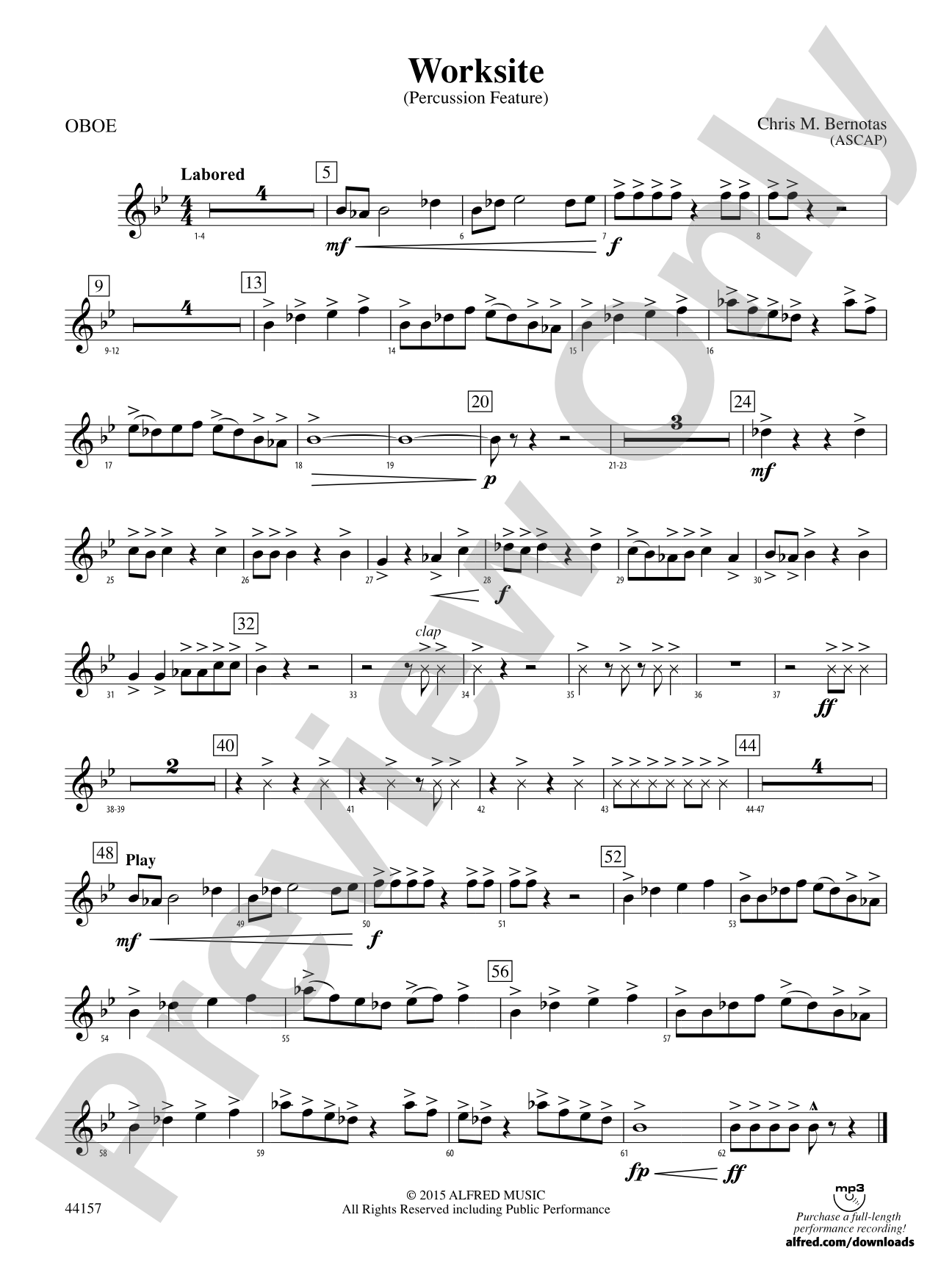 Worksite: Oboe