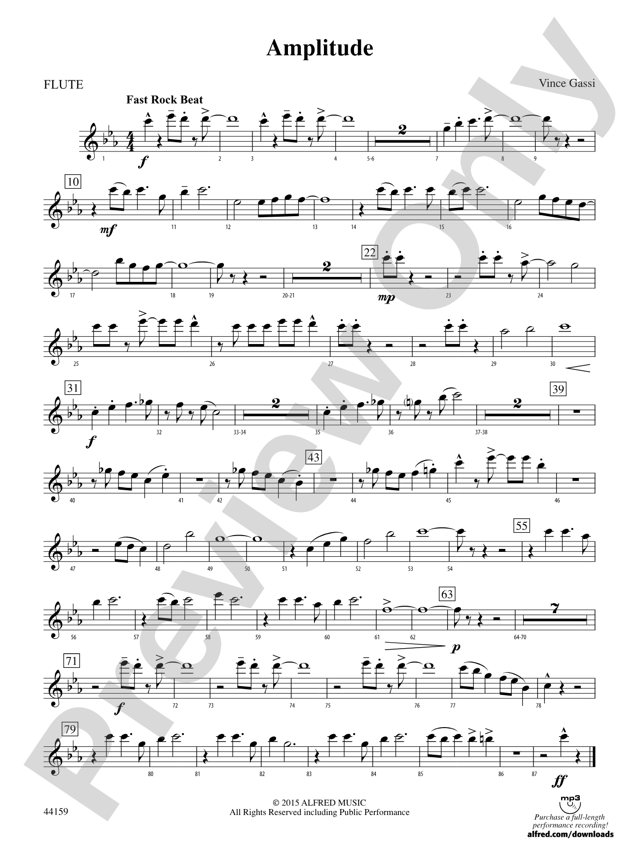 Amplitude: Flute