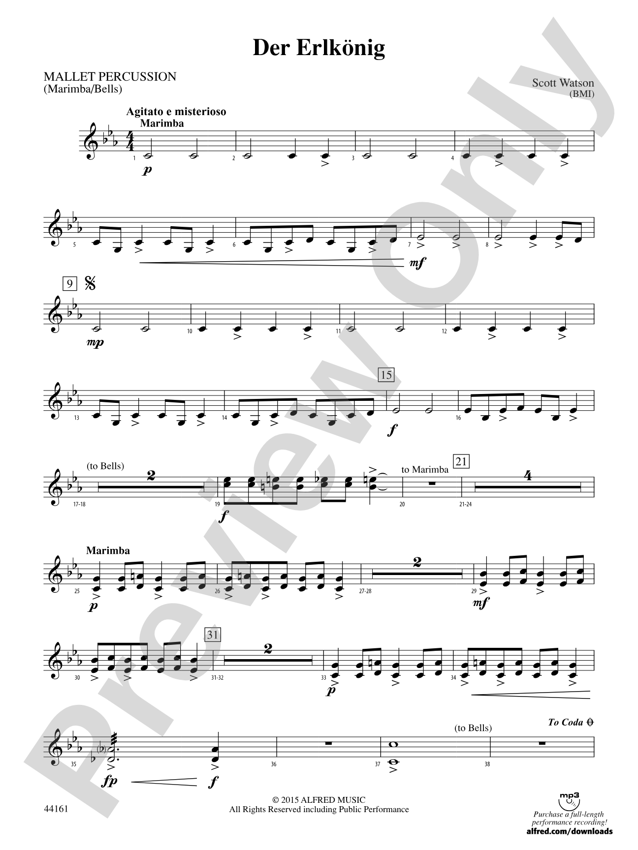 Der Erlkönig: Mallets