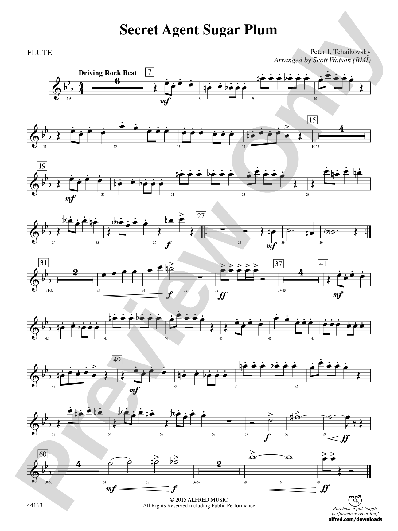 Secret Agent Sugar Plum: Flute