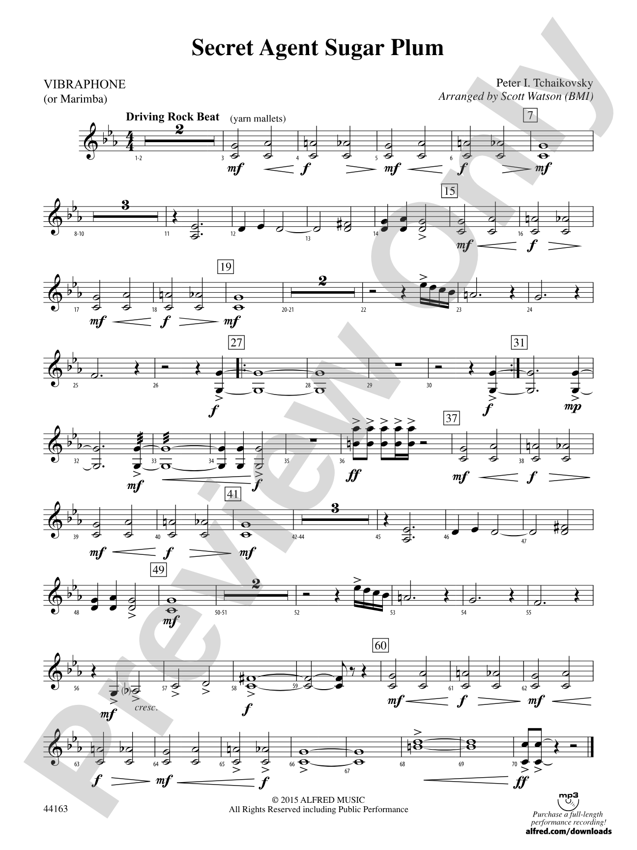 Secret Agent Sugar Plum: Vibraphone